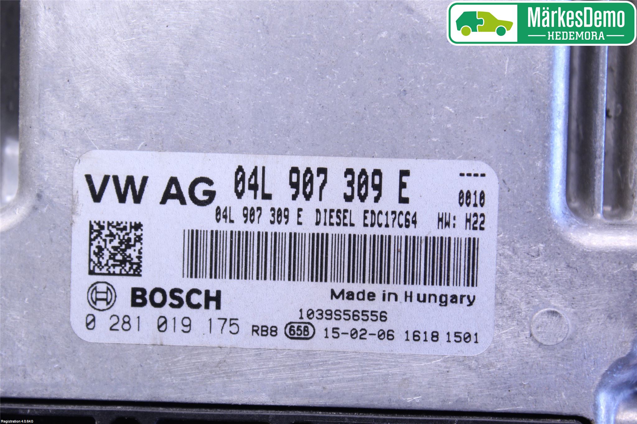 Audi A3/S3 8V 13-20 Styrenhet Inspump Diesel