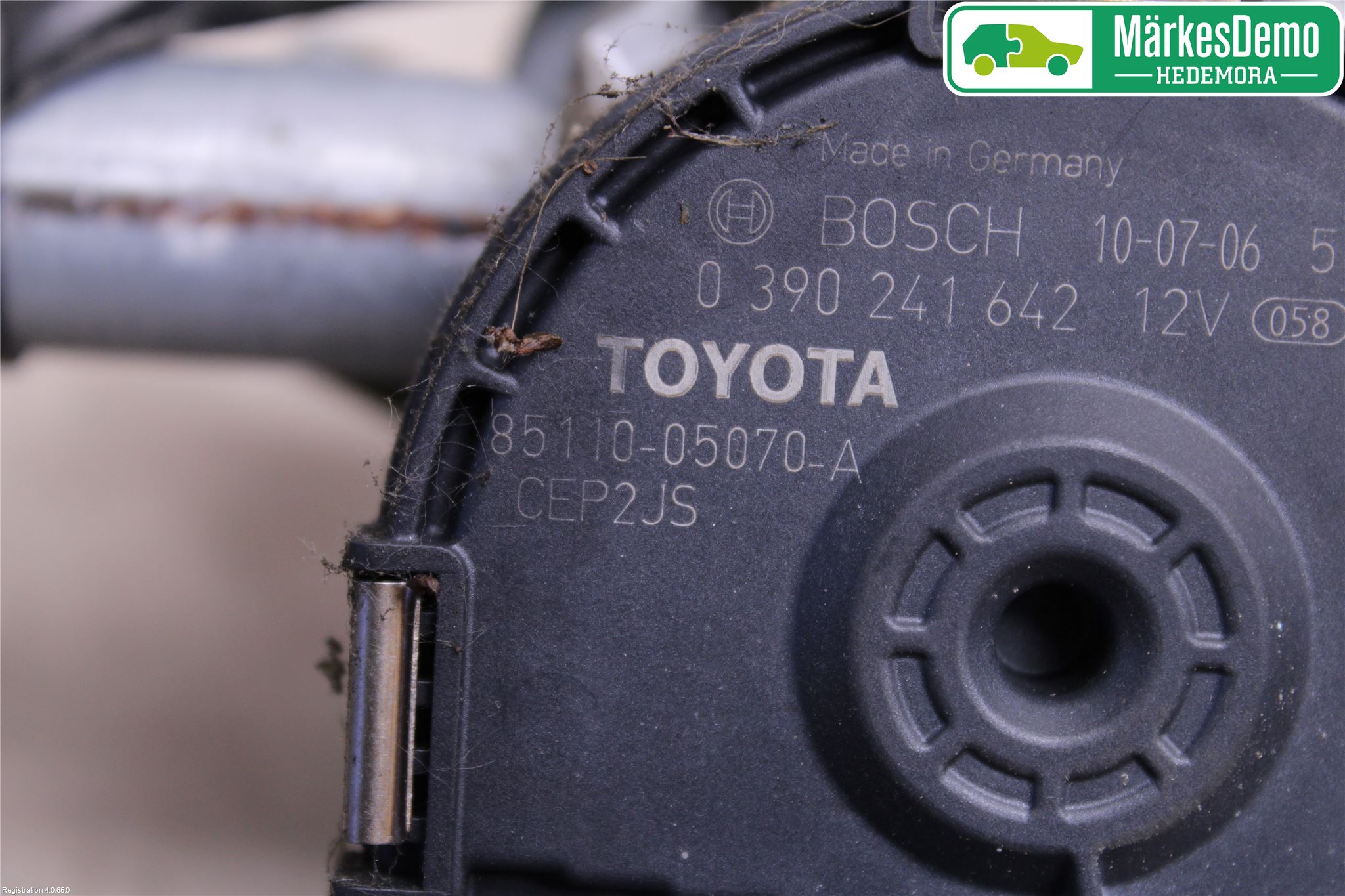 Toyota AVENSIS 09-15 Torkarmotor Vindruta