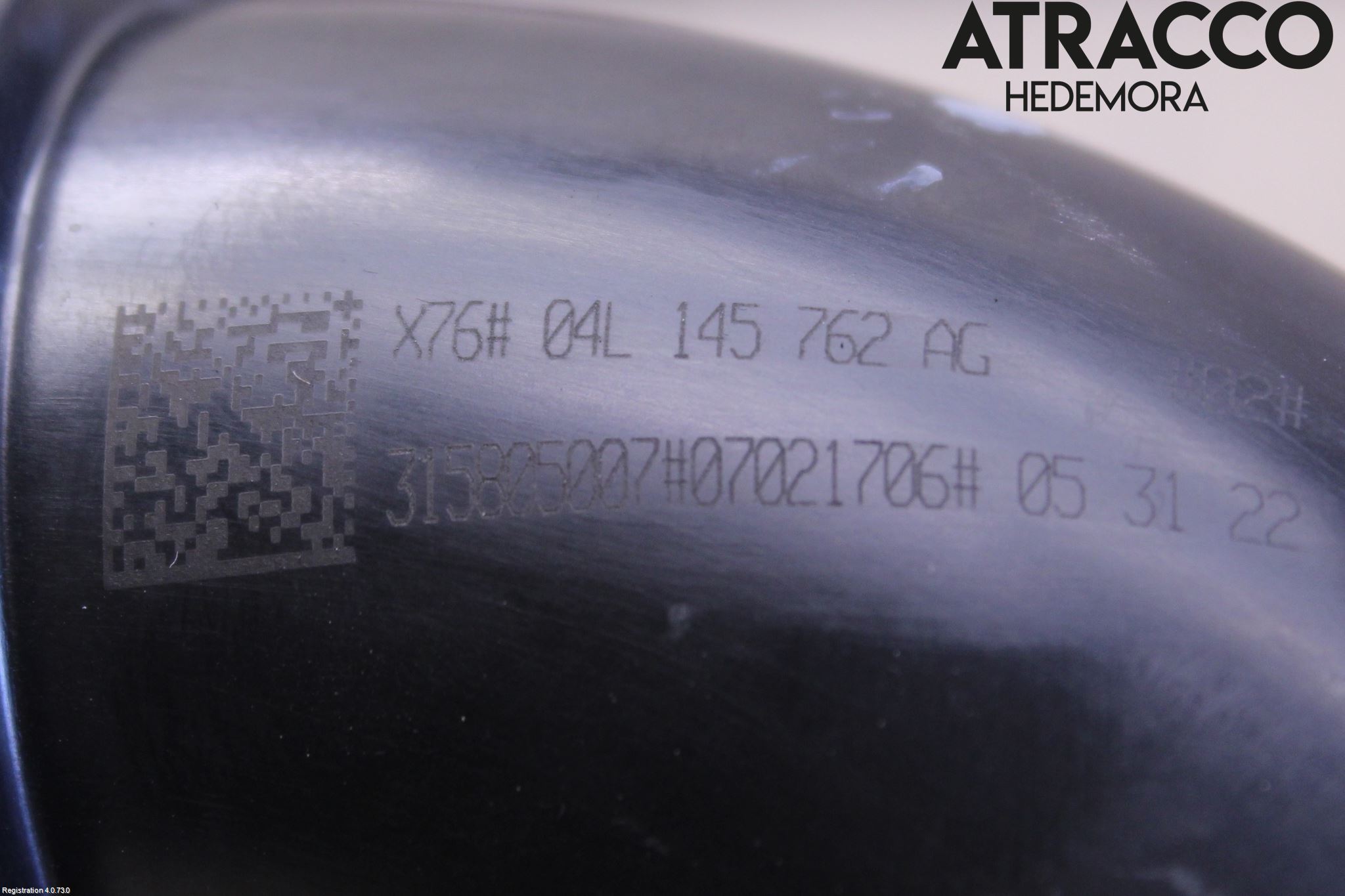 Audi A5 17- Laddluft-Intercoolerrör