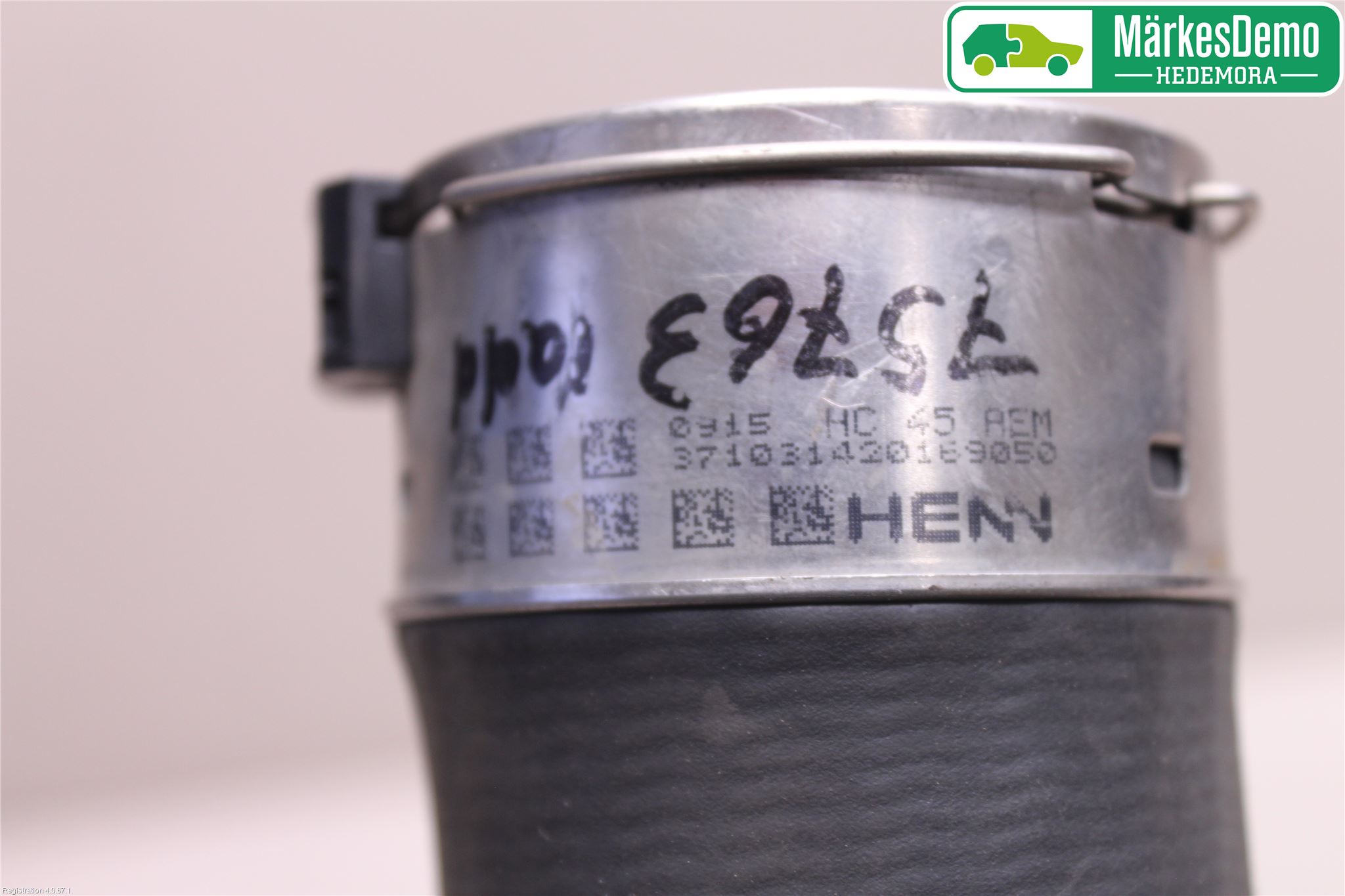 Citroen JUMPY 07-16 Laddluft-Intercoolerrör