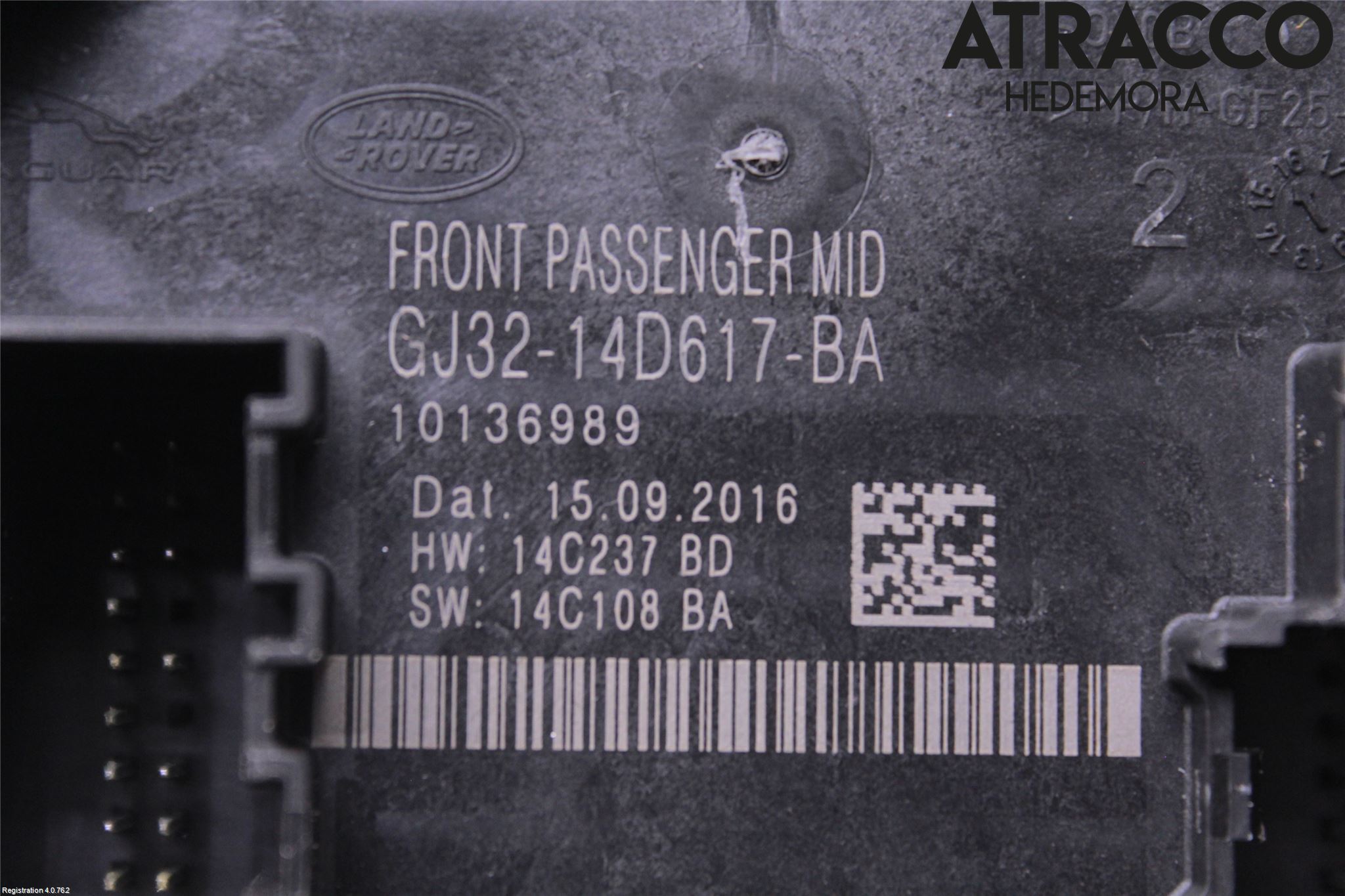 Jaguar XF (X260) 16-24 Styrenhet Dörr