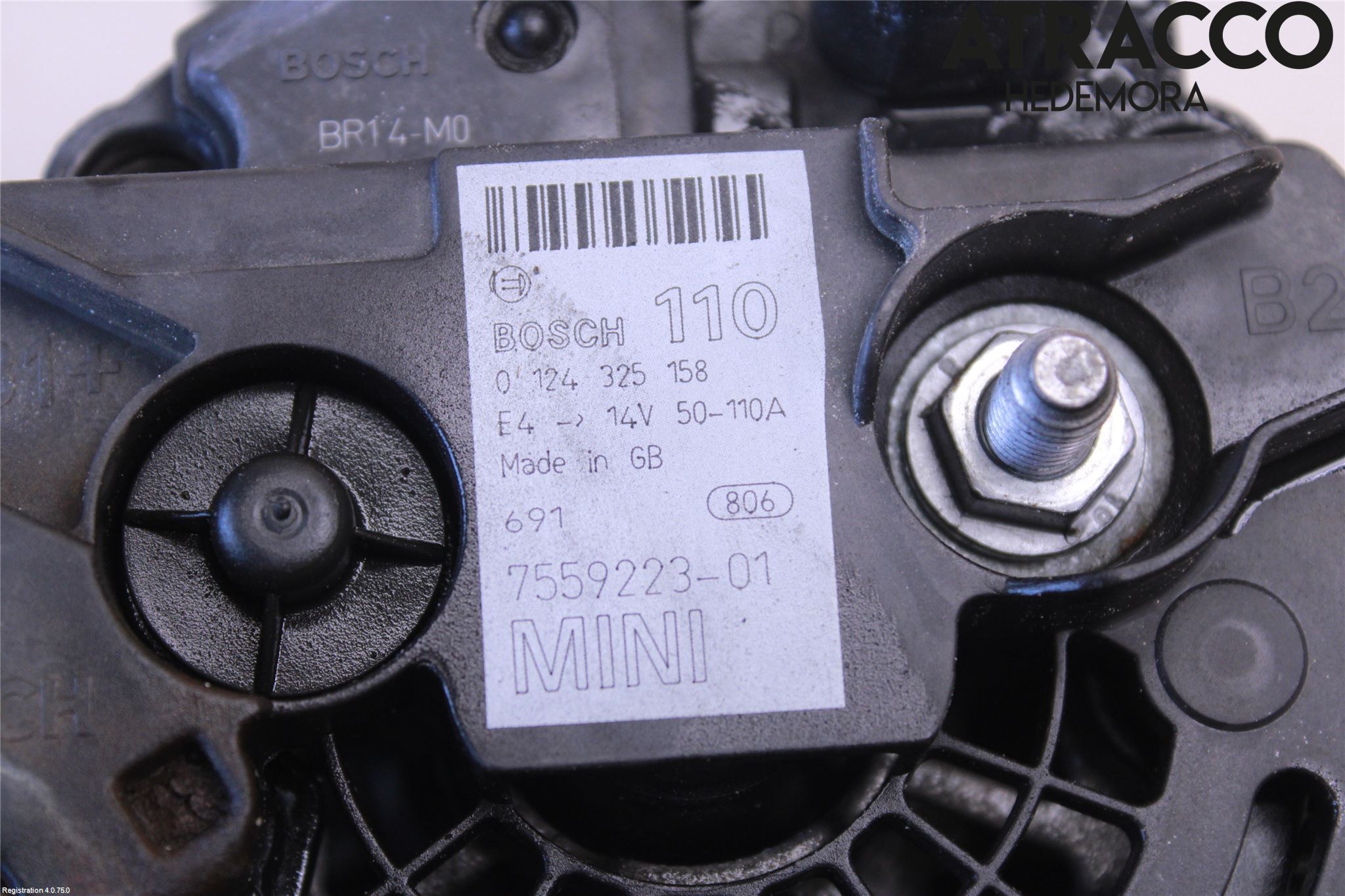 Mini CABRIO R52  02-08 Generator