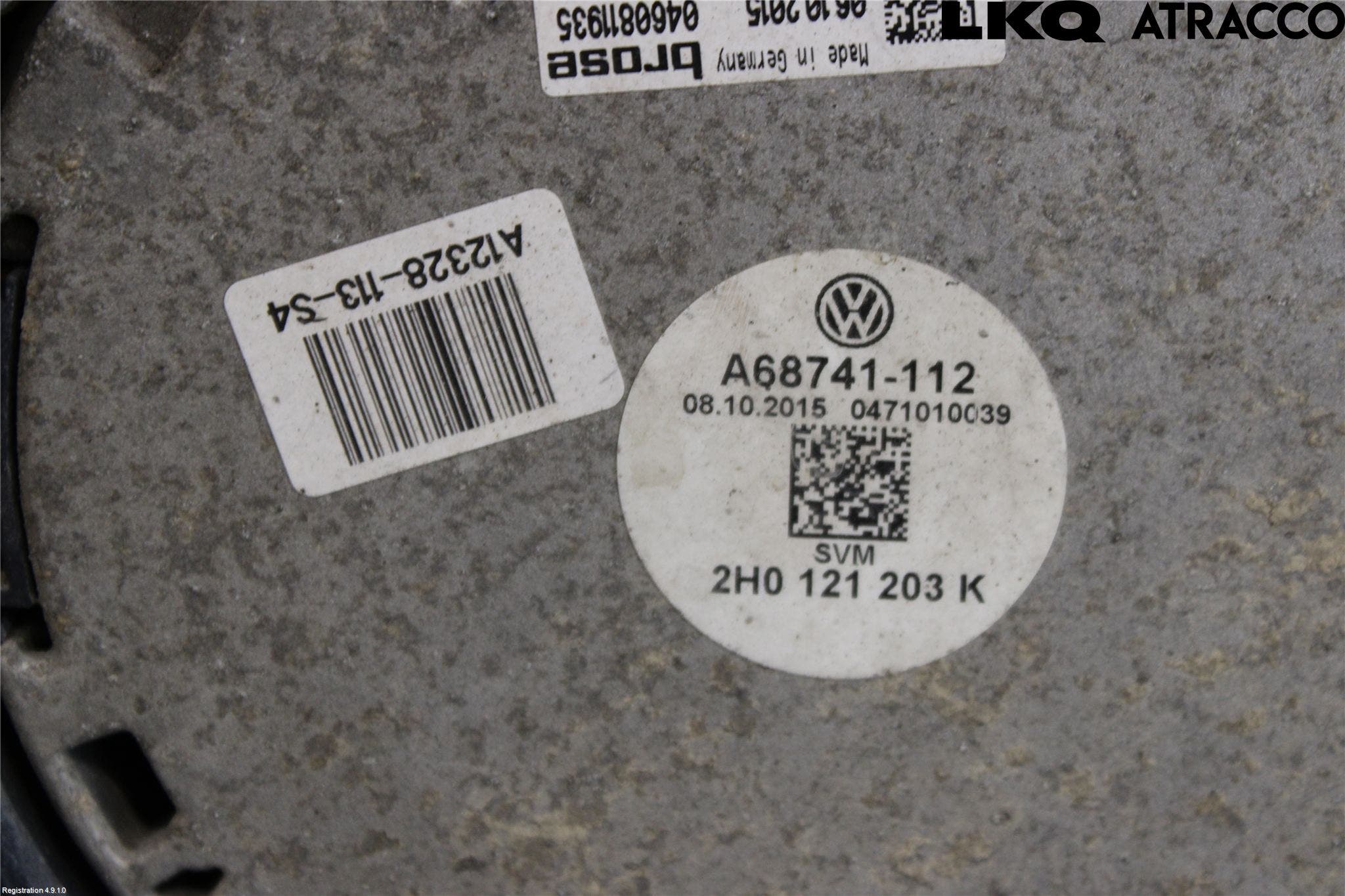 Volkswagen VW AMAROK 2H 10-22 Kylfläkt El