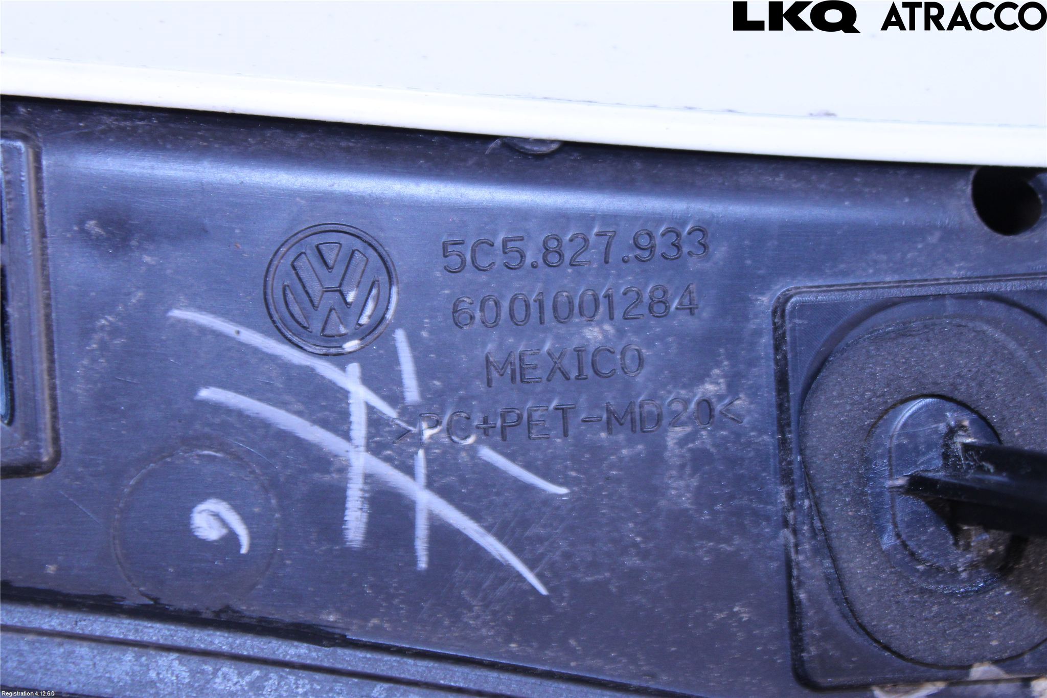 Volkswagen VW BEETLE 12- Spoiler Baklucka