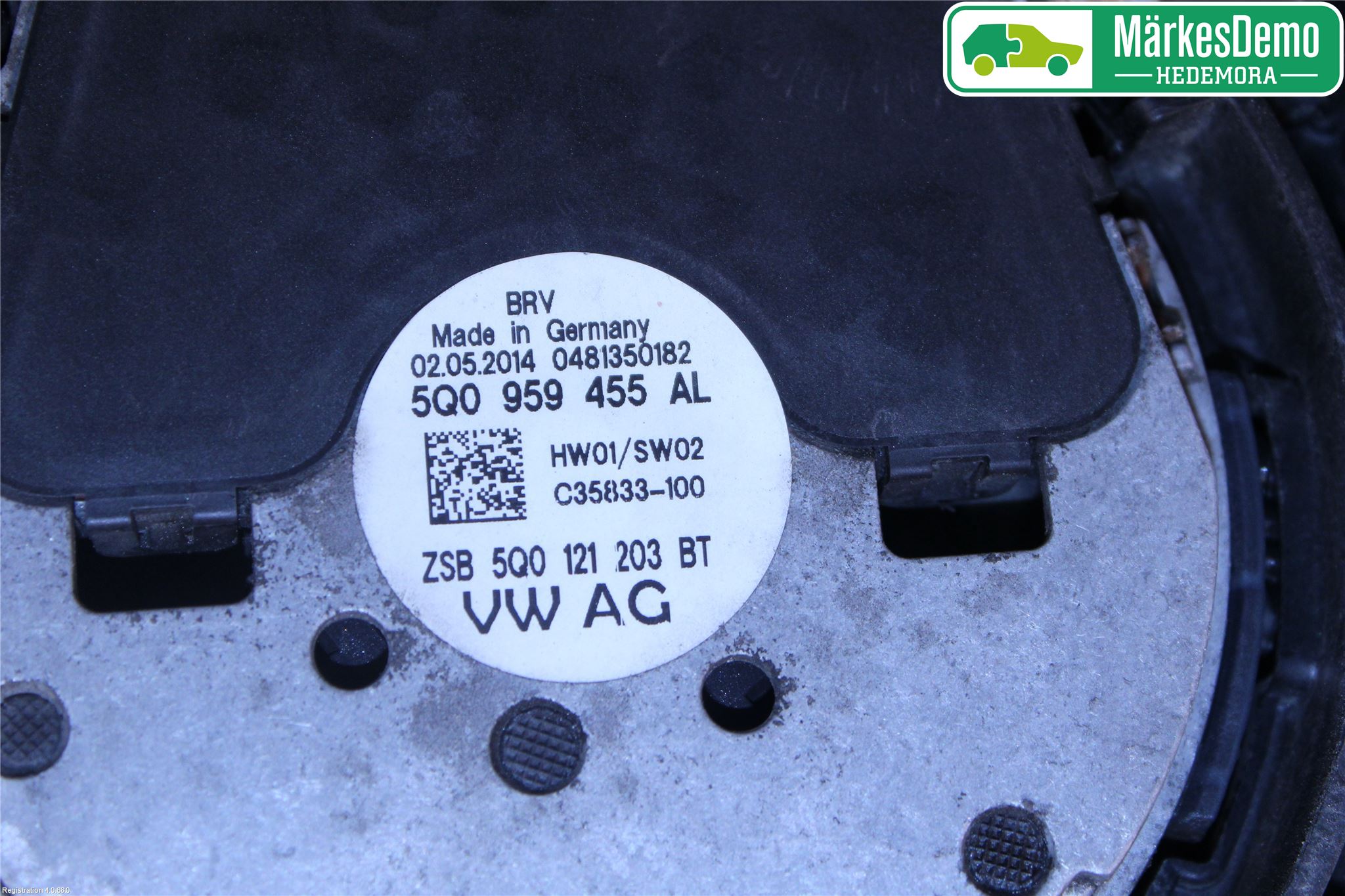 Audi A3/S3 8V 13-20 Kylfläkt El