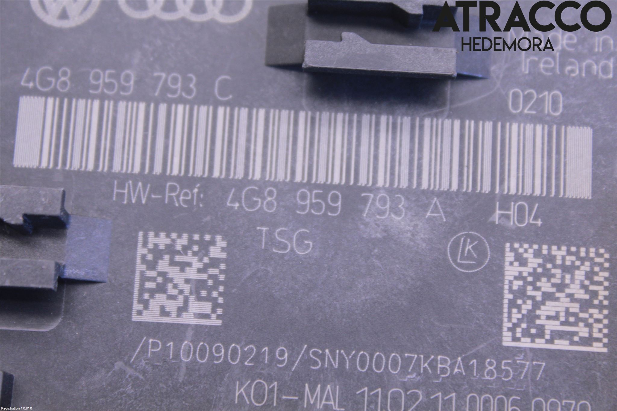 Audi A7/S7 4G 11-17 Styrenhet Dörr