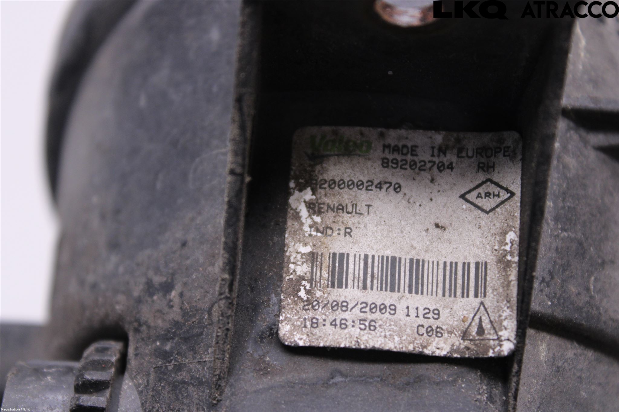 Renault CLIO III  09-12 Dimljus-Varselljus Fram
