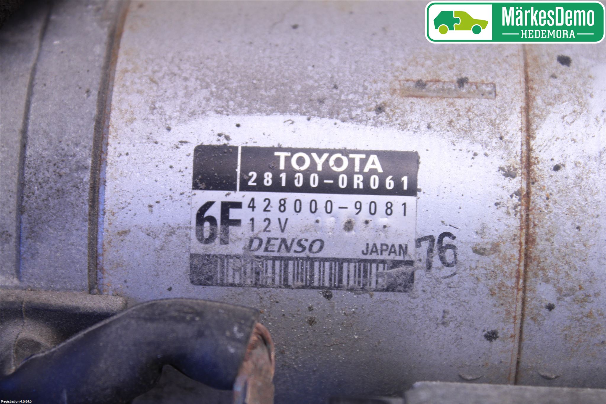 Toyota AURIS 13-19 Startmotor Diesel