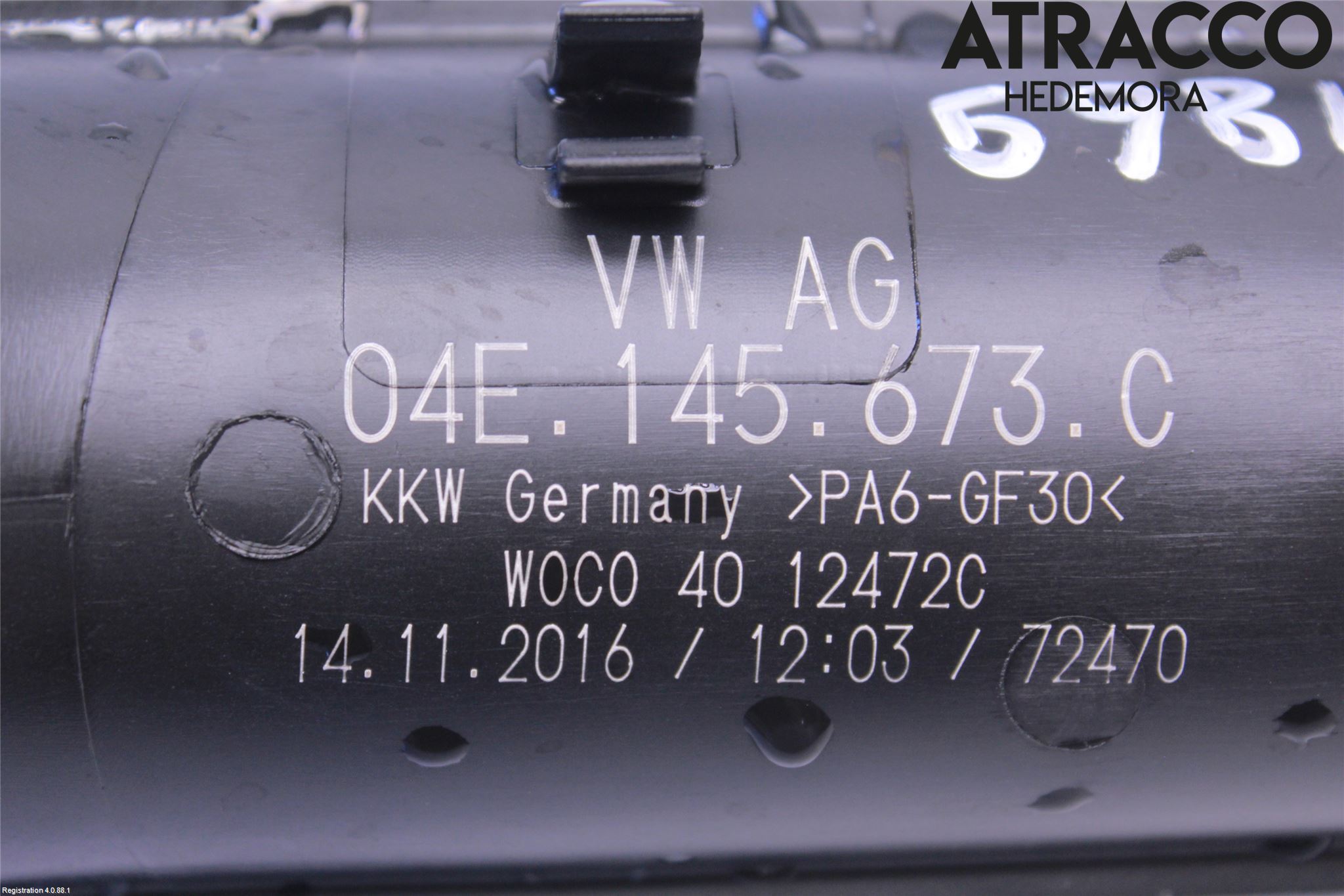 Skoda FABIA 15-21 Laddluft-Intercoolerrör