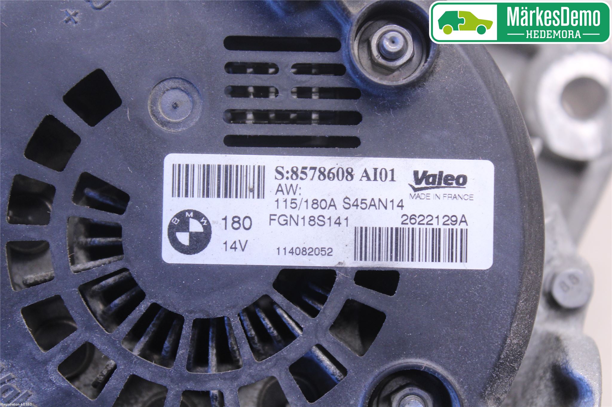 BMW 3 F30/F31/F80 12-19 Generator