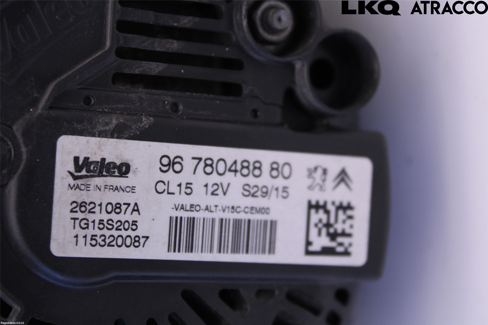 Citroen BERLINGO 08-18 Generator