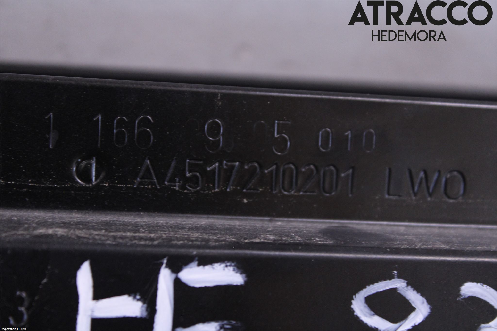 Smart FORTWO II 07-14 Dörr 2D Höger