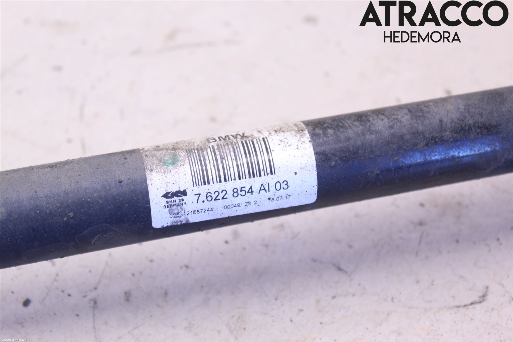 BMW 3 F30/F31/F80 12-19 Drivaxel Bak Höger