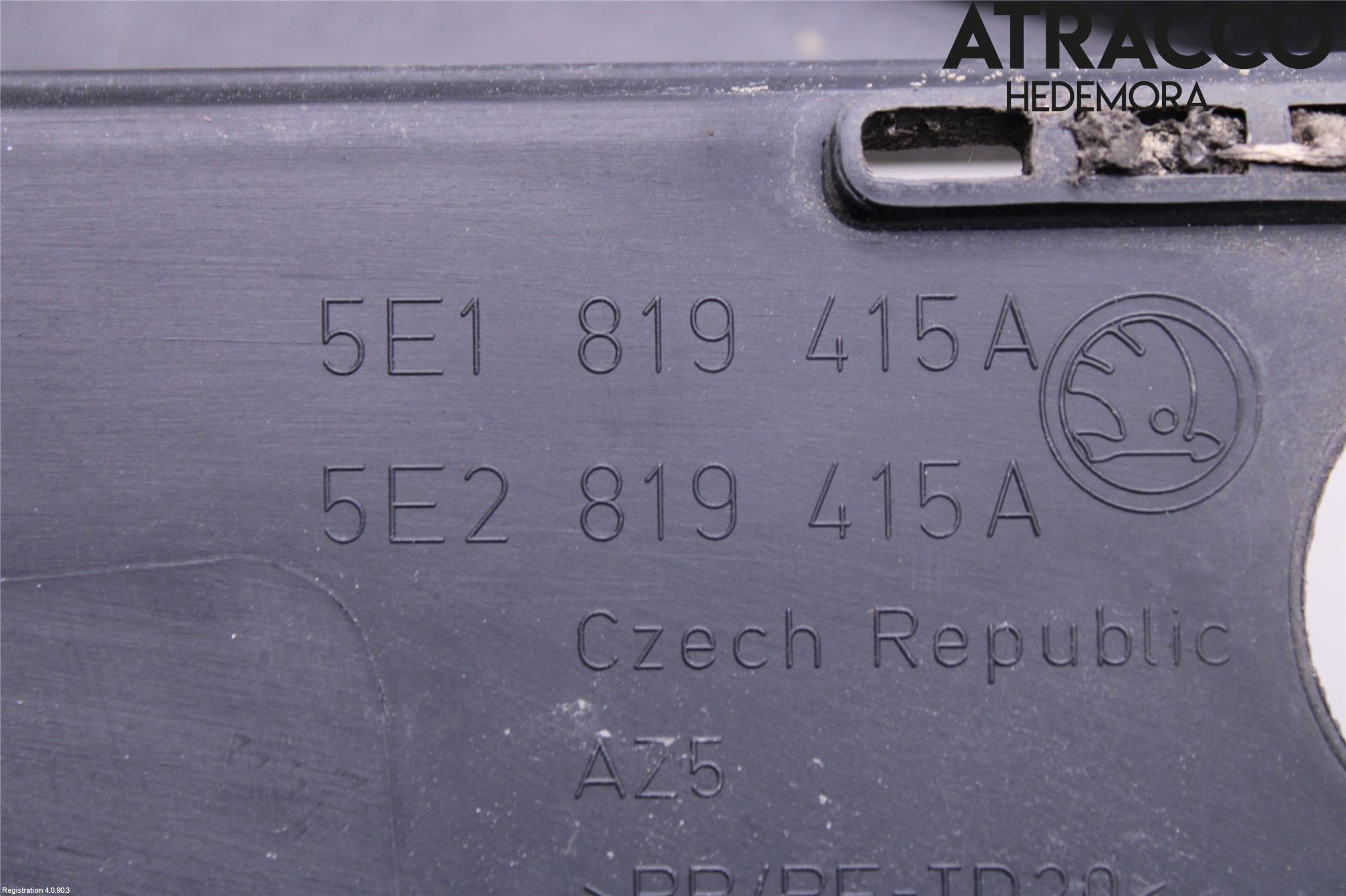 Skoda OCTAVIA (5E) 13-20 Torpedplåt-Torpedplast