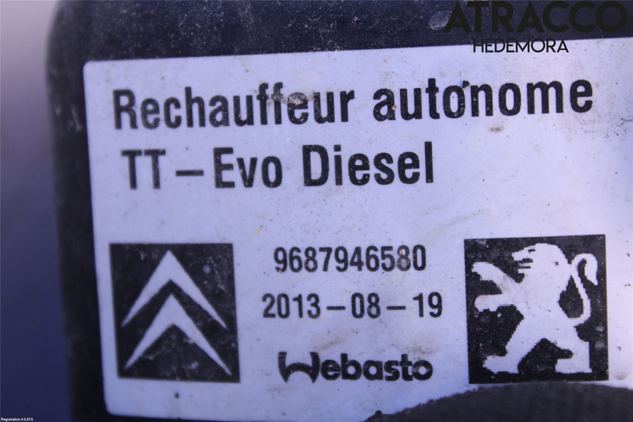 Citroen C5 08-17 Dieselvärmare