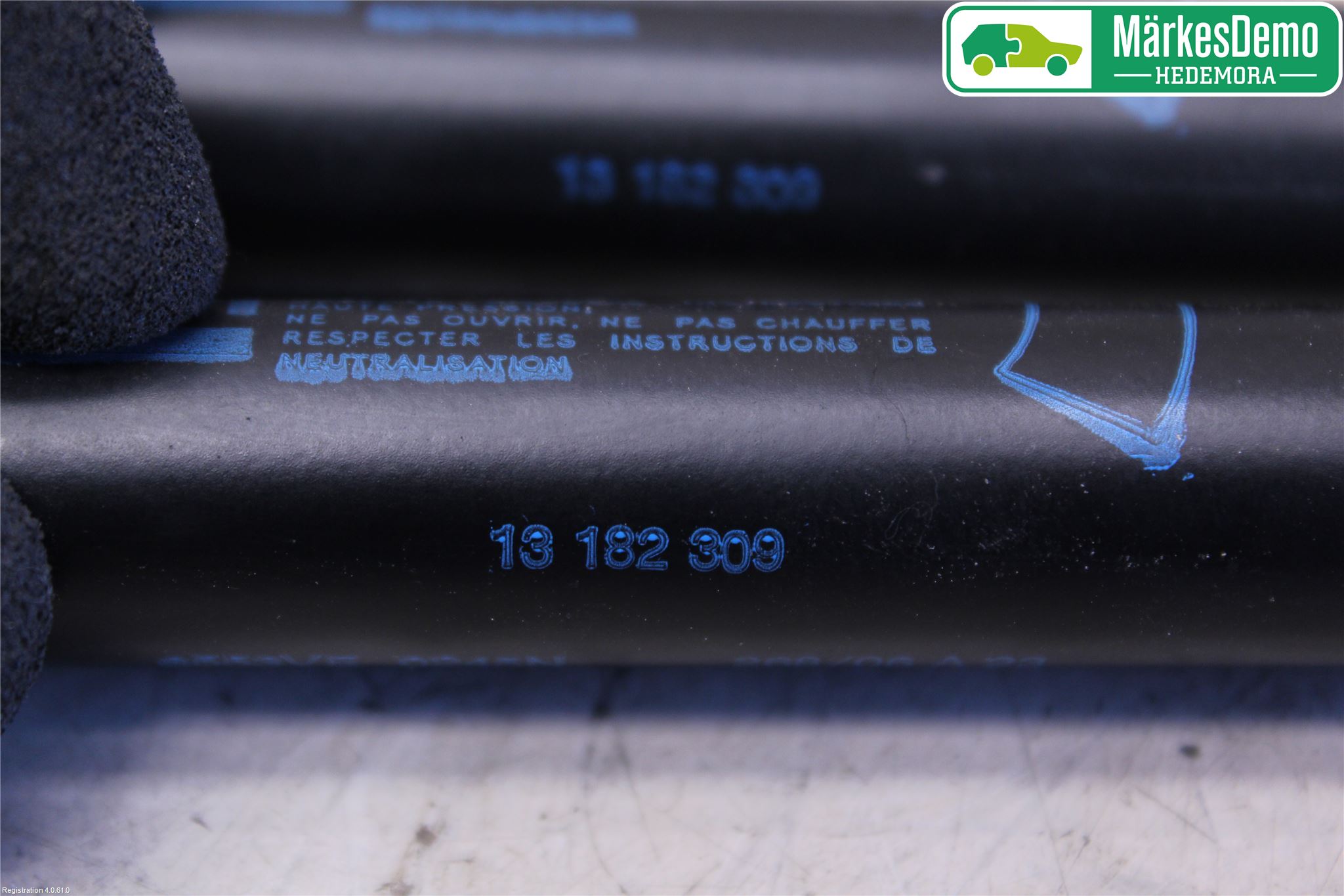 Opel CORSA D 07-14 Gasfjäder Baklucka