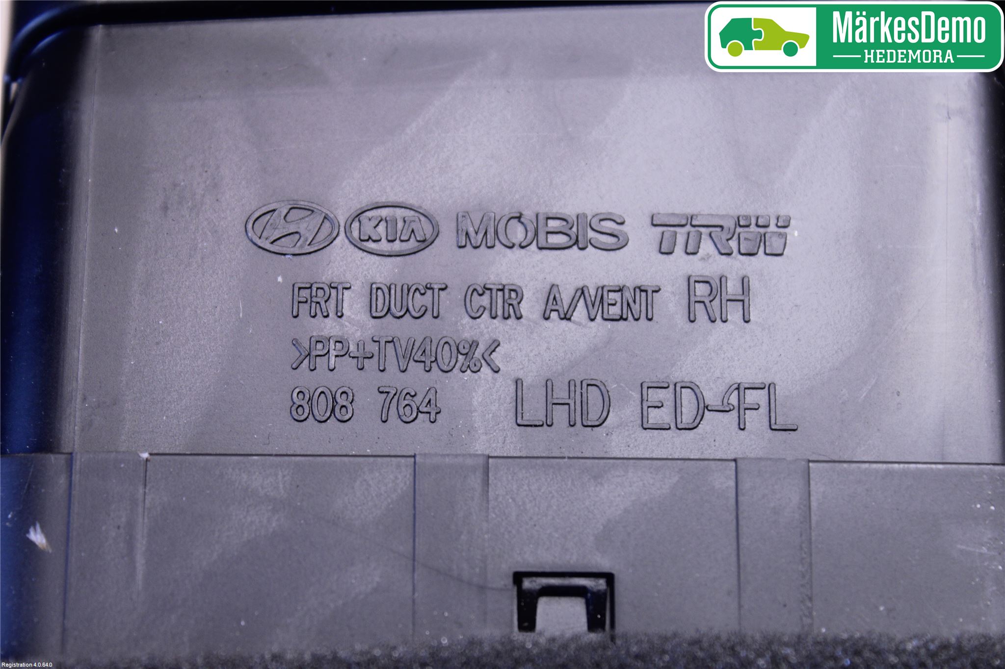 Kia CEED 06-12 Defrosterkanal-Munstycke