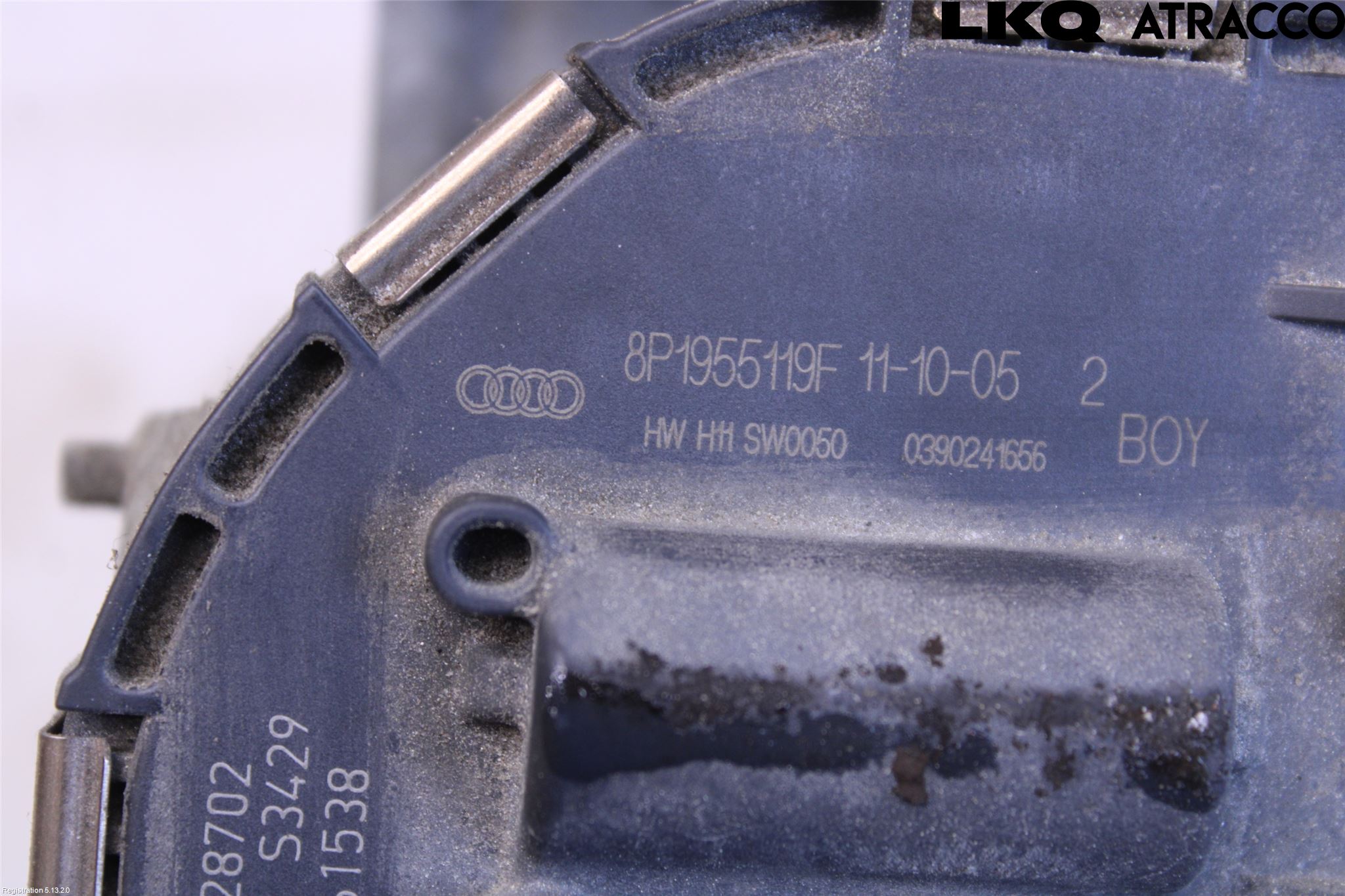 Audi A3/S3 05-13 Torkarmotor Vindruta