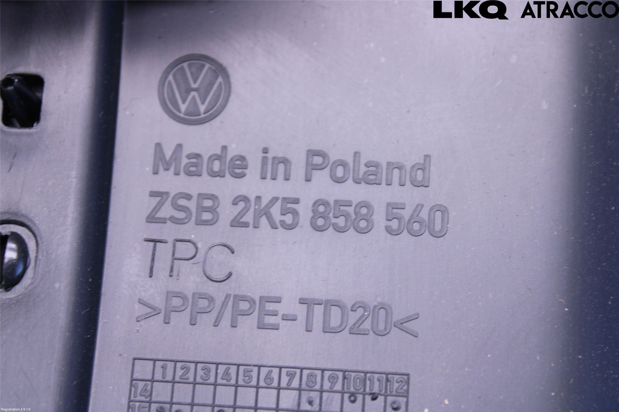 Volkswagen VW CADDY 16-20 Rattkåpa-Kåpor