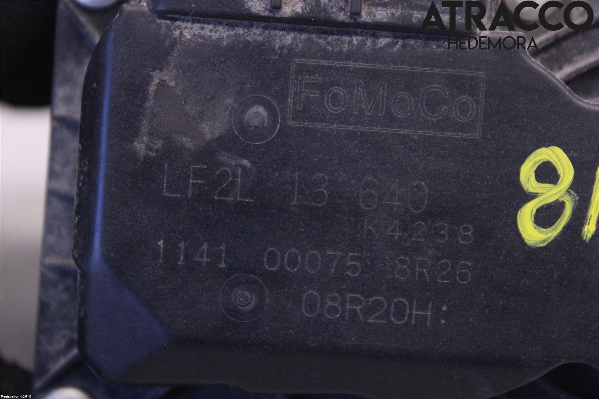 Mazda 5 10-18 Injspjällhus