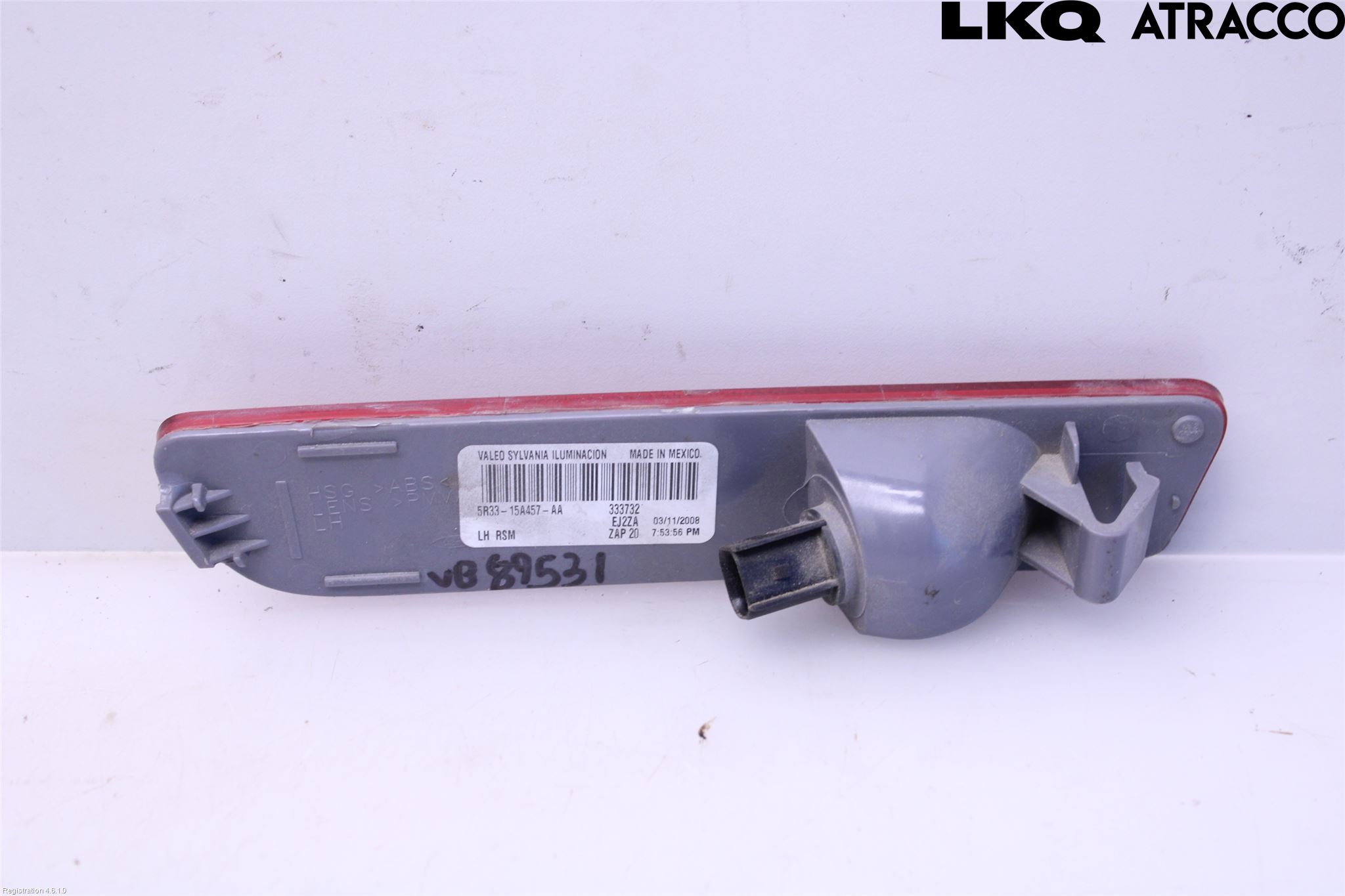 Ford MUSTANG V 05-14 Dimljus/Reflex Bak