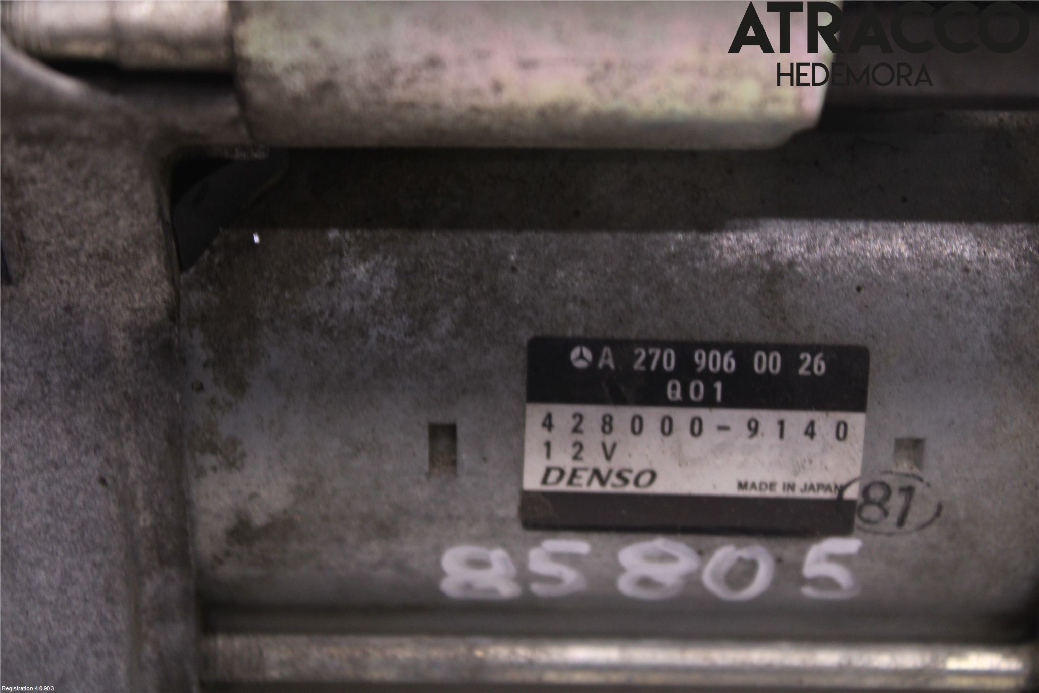 Mercedes-Benz MB B-KLASS (W246/W242) 12-19 Startmotor Diesel