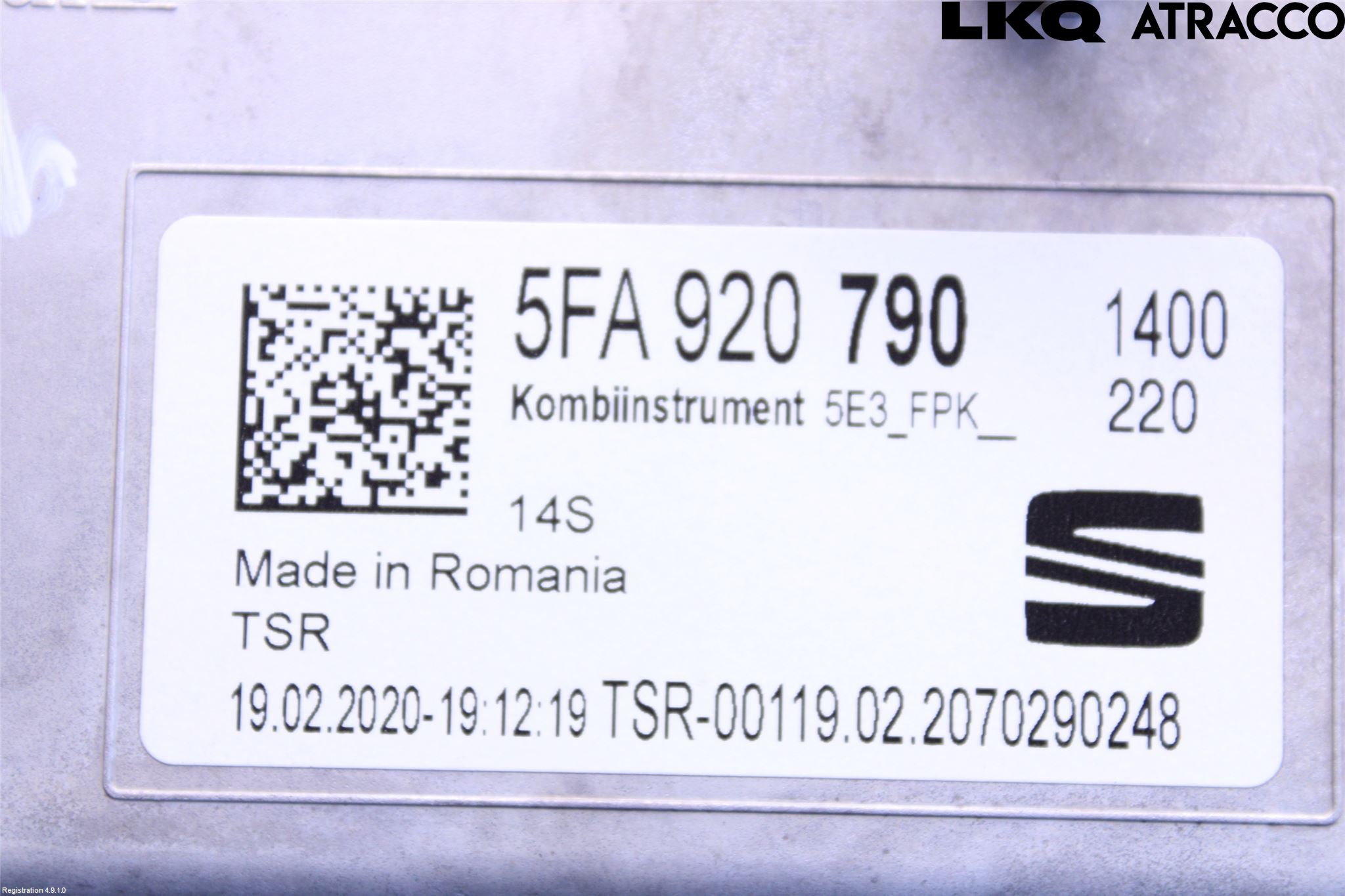 Seat LEON 20- Instrument Komb