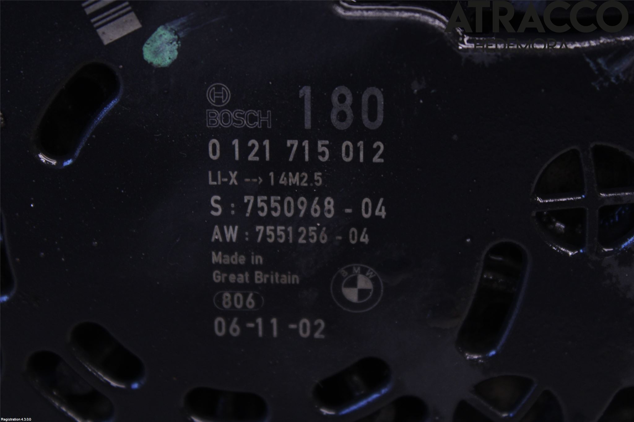 BMW 3 E92/93 Coupé/Cab 05-14 Generator