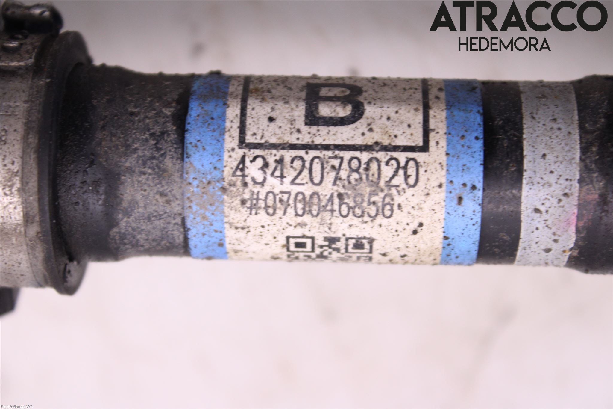 Lexus NX 300h 15-21 Drivaxel Fram Vänster