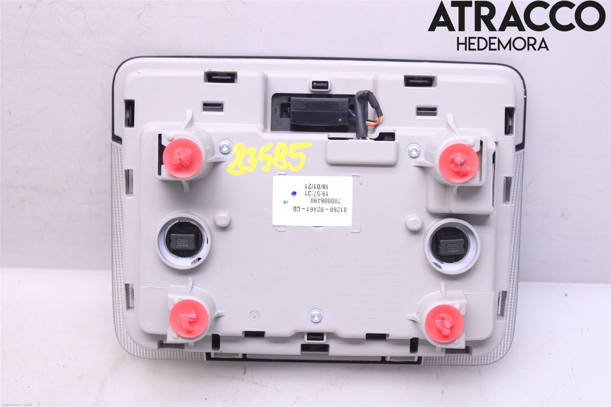 Toyota COROLLA 19- Innerbelysning