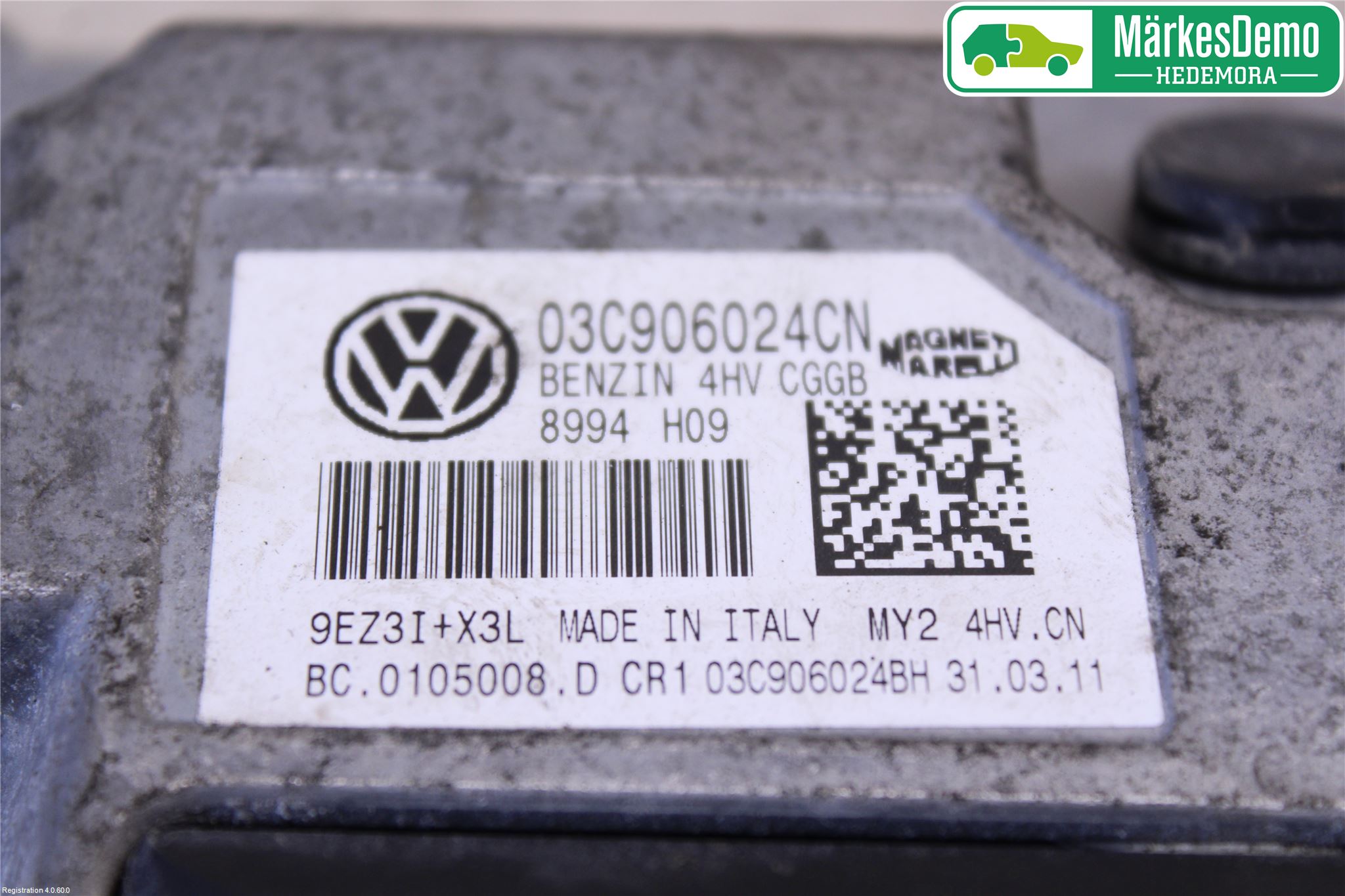 Volkswagen VW POLO 10-17 Styrenhet Insprut Bensin