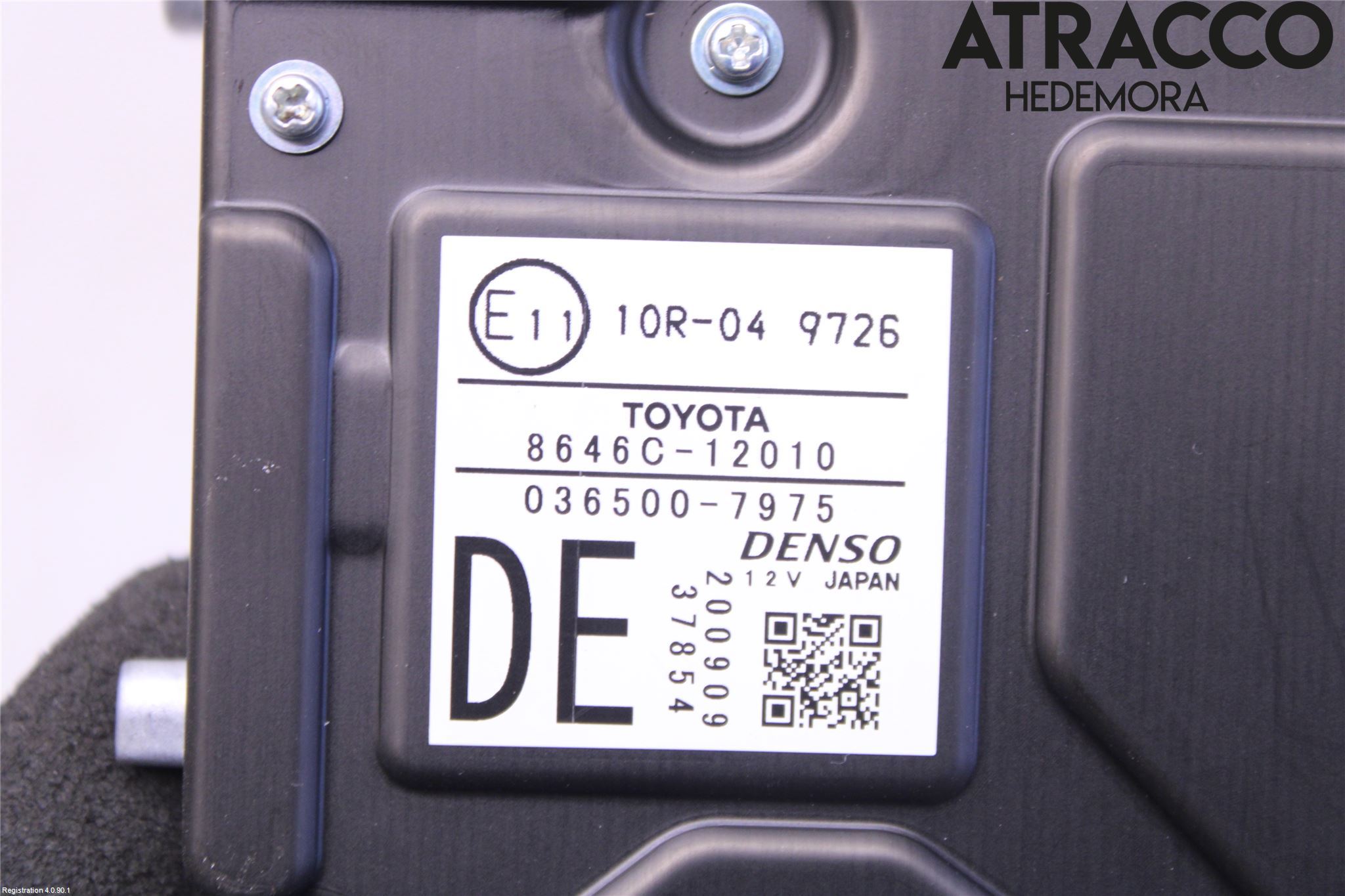 Toyota COROLLA 19- Sensor Aktivt Kollisionsskydd