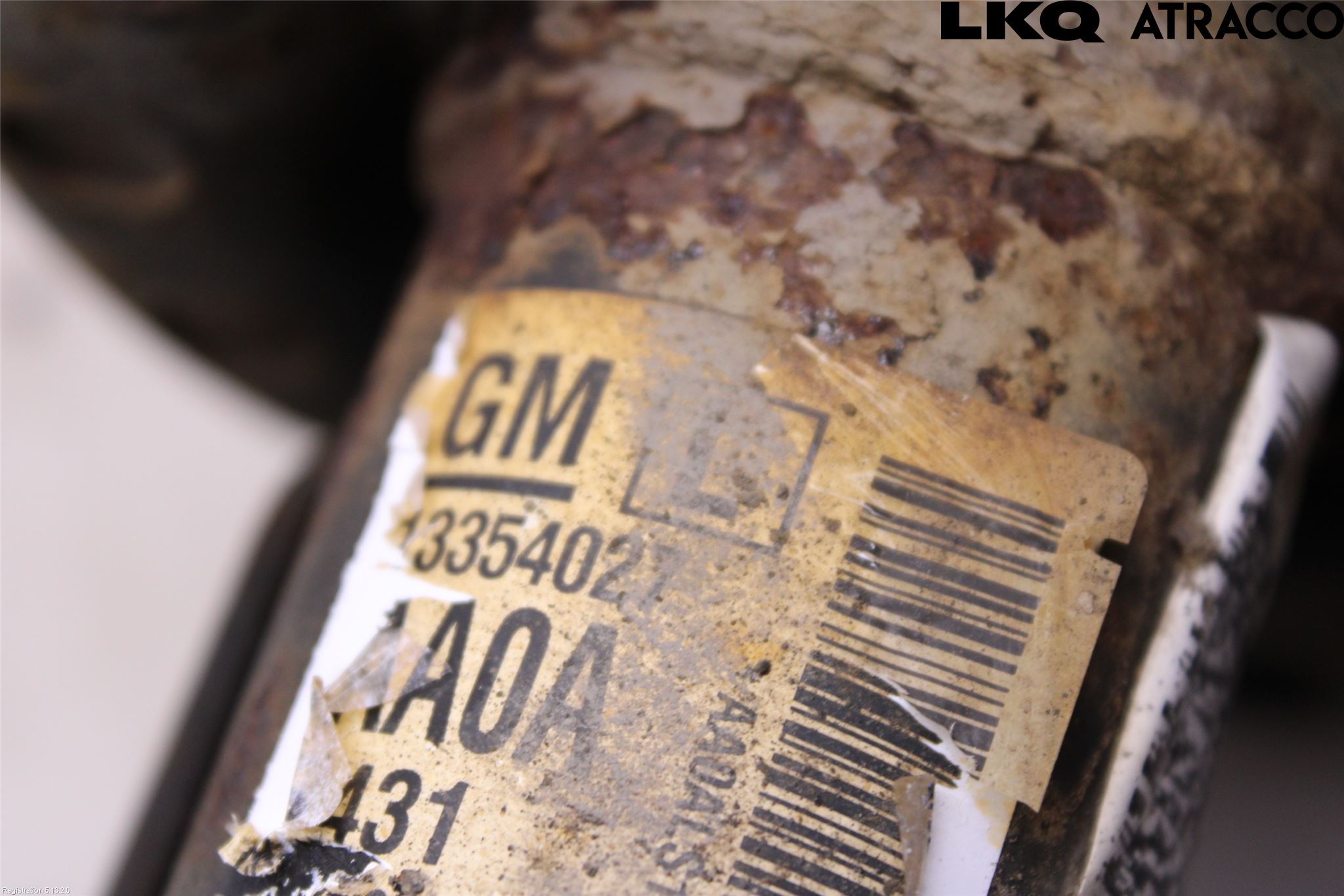 Opel ASTRA J 10-15 Fjäderben Fram Vänster