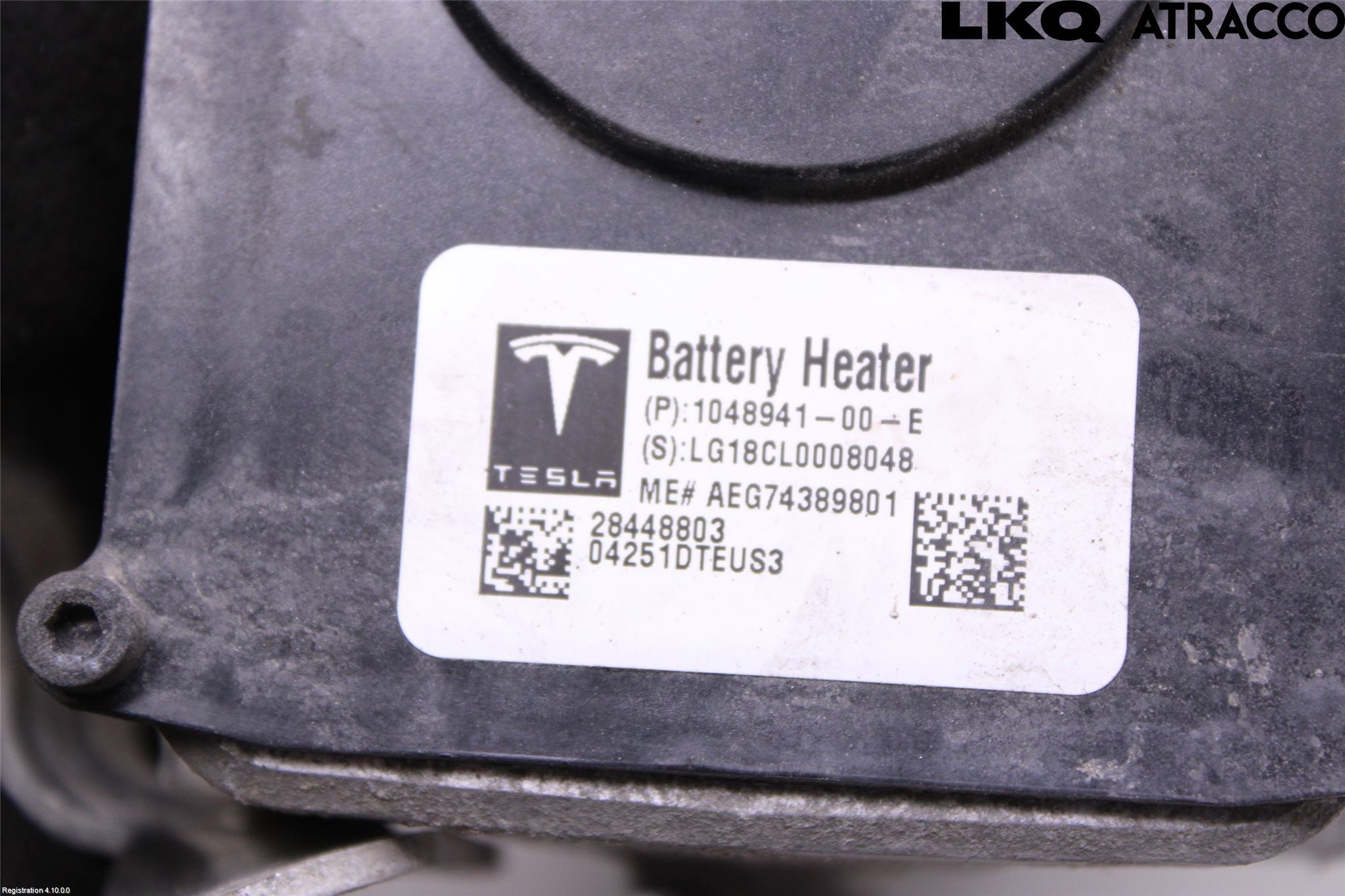 Tesla MODEL X 16- Ac Cellpaket-Förångare