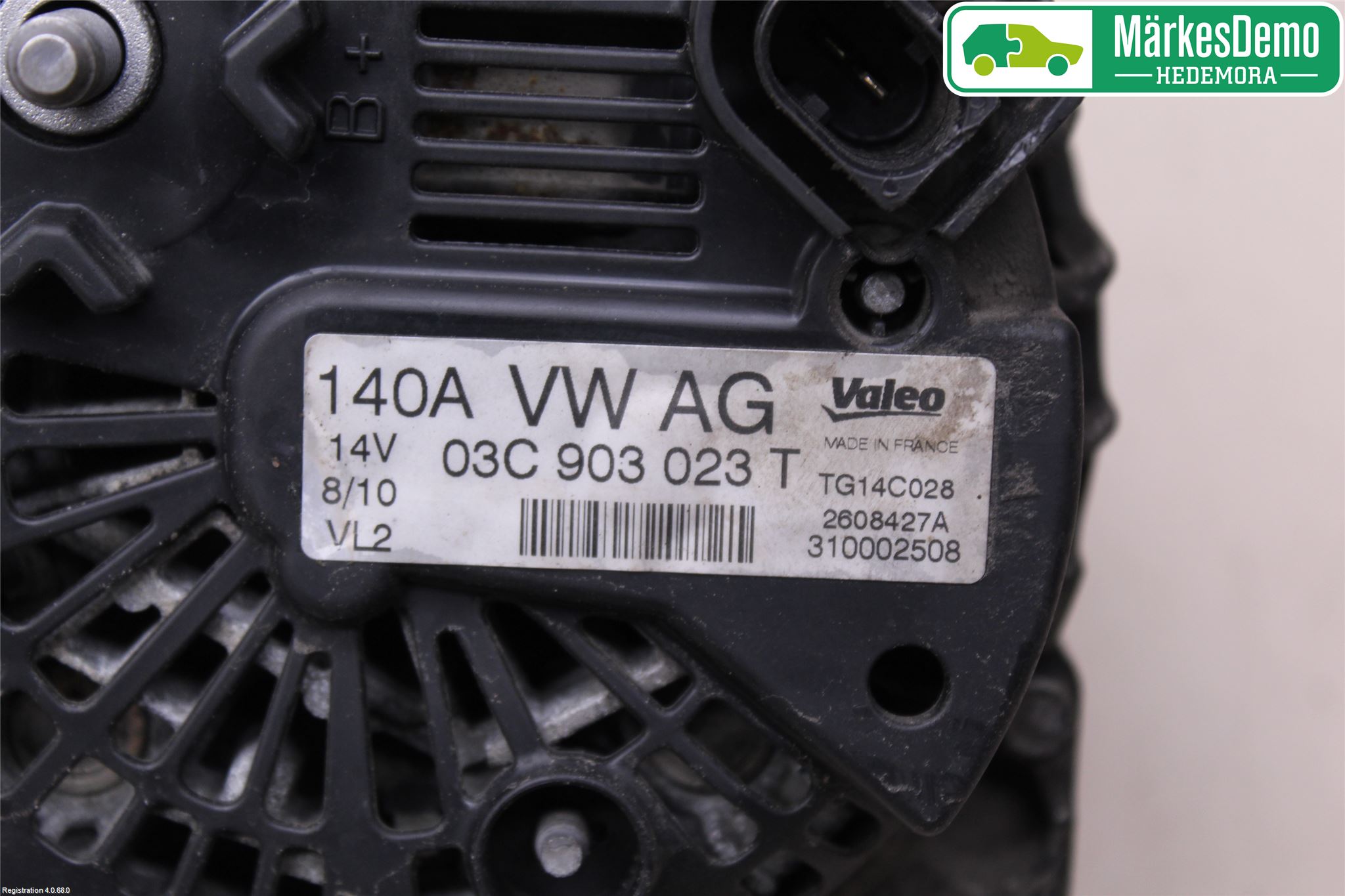Audi A3/S3 05-13 Generator