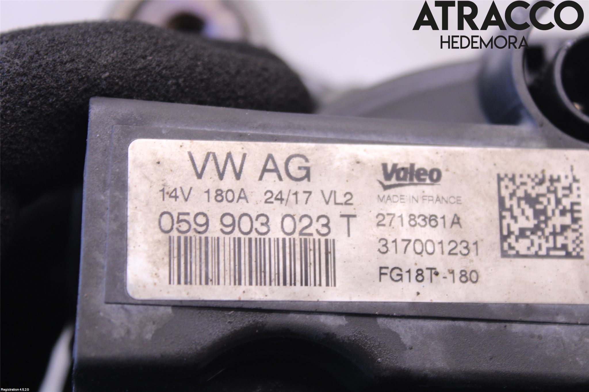 Volkswagen VW AMAROK 2H 10-22 Generator