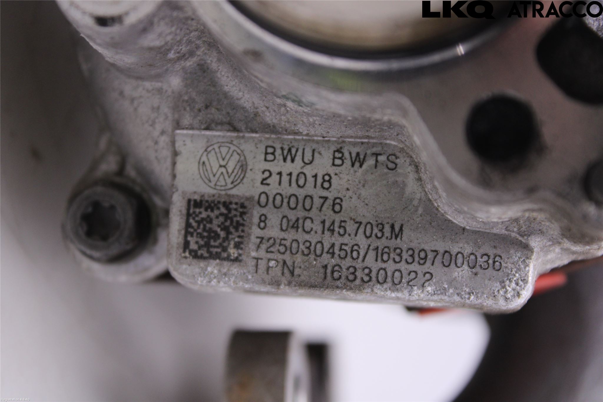 Volkswagen VW GOLF / E-GOLF VII 13-20 Turboaggregat