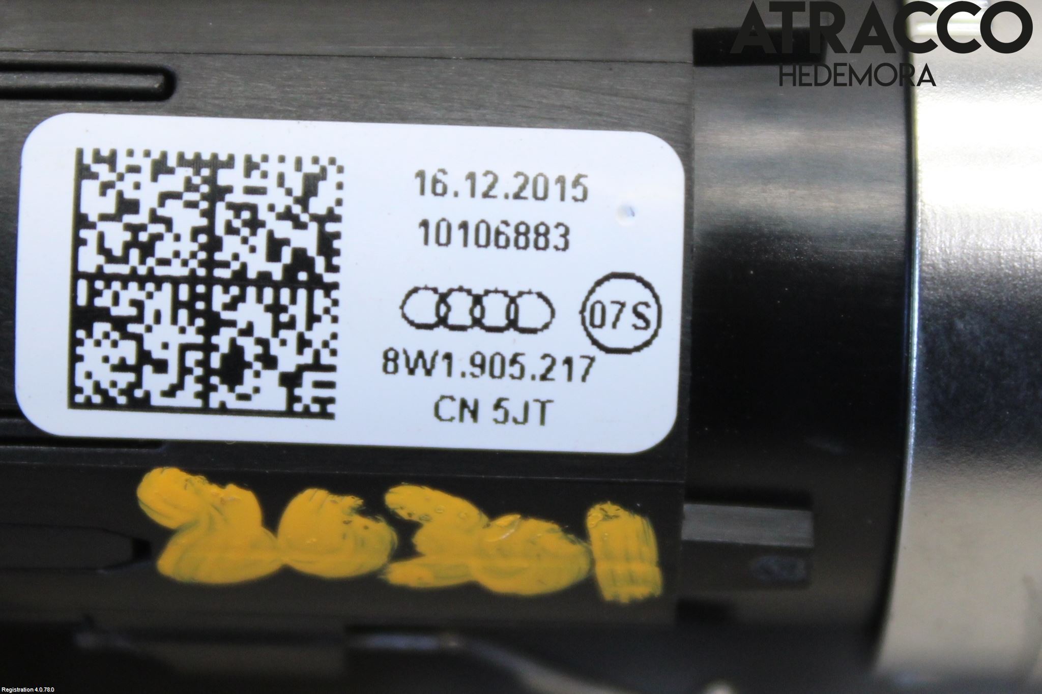 Audi A4/S4 B9 16-19 Startknapp Personbil