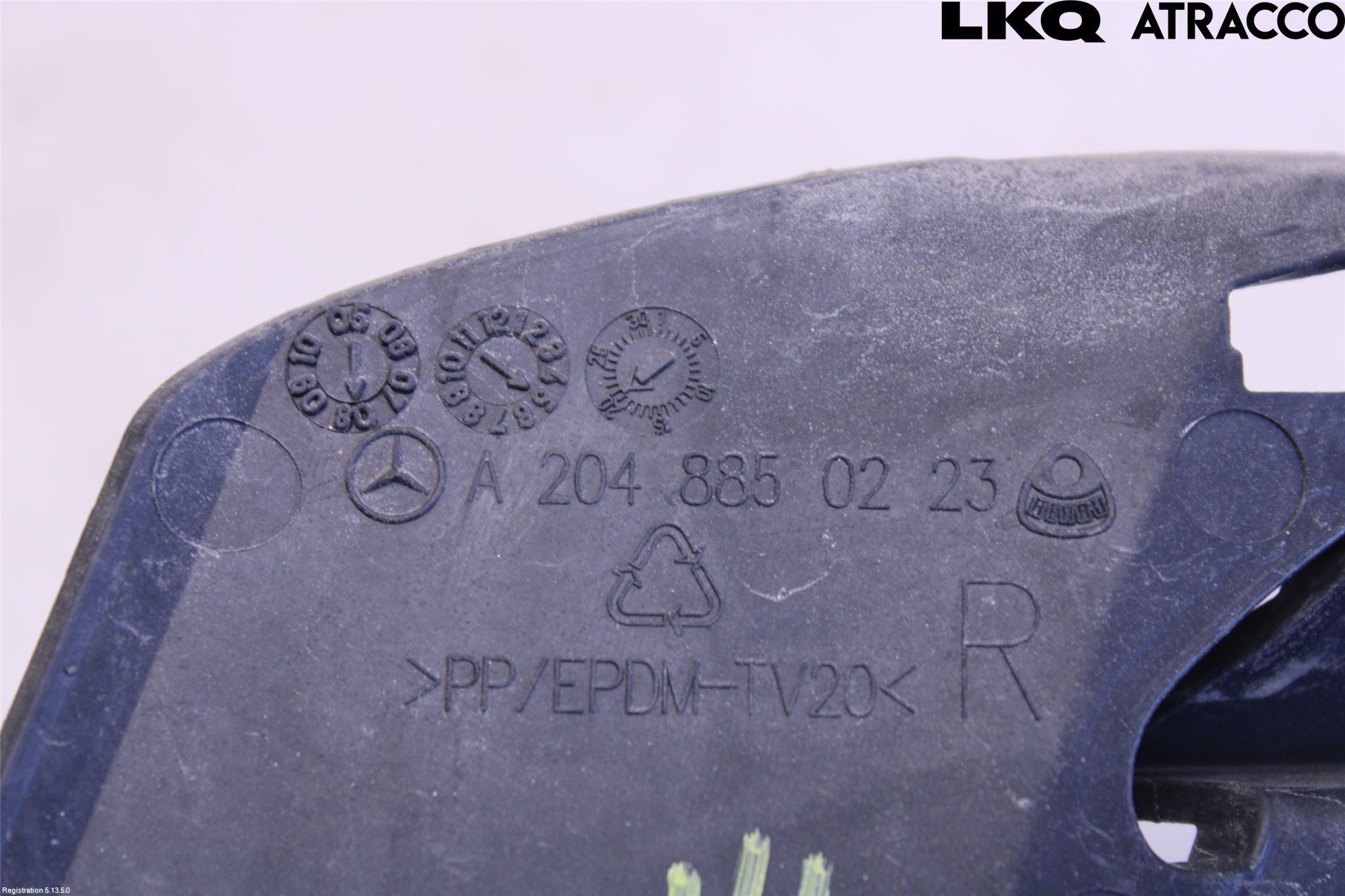 Mercedes-Benz MB C-KLASS (W204) 07-15 Dimljussarg Fram
