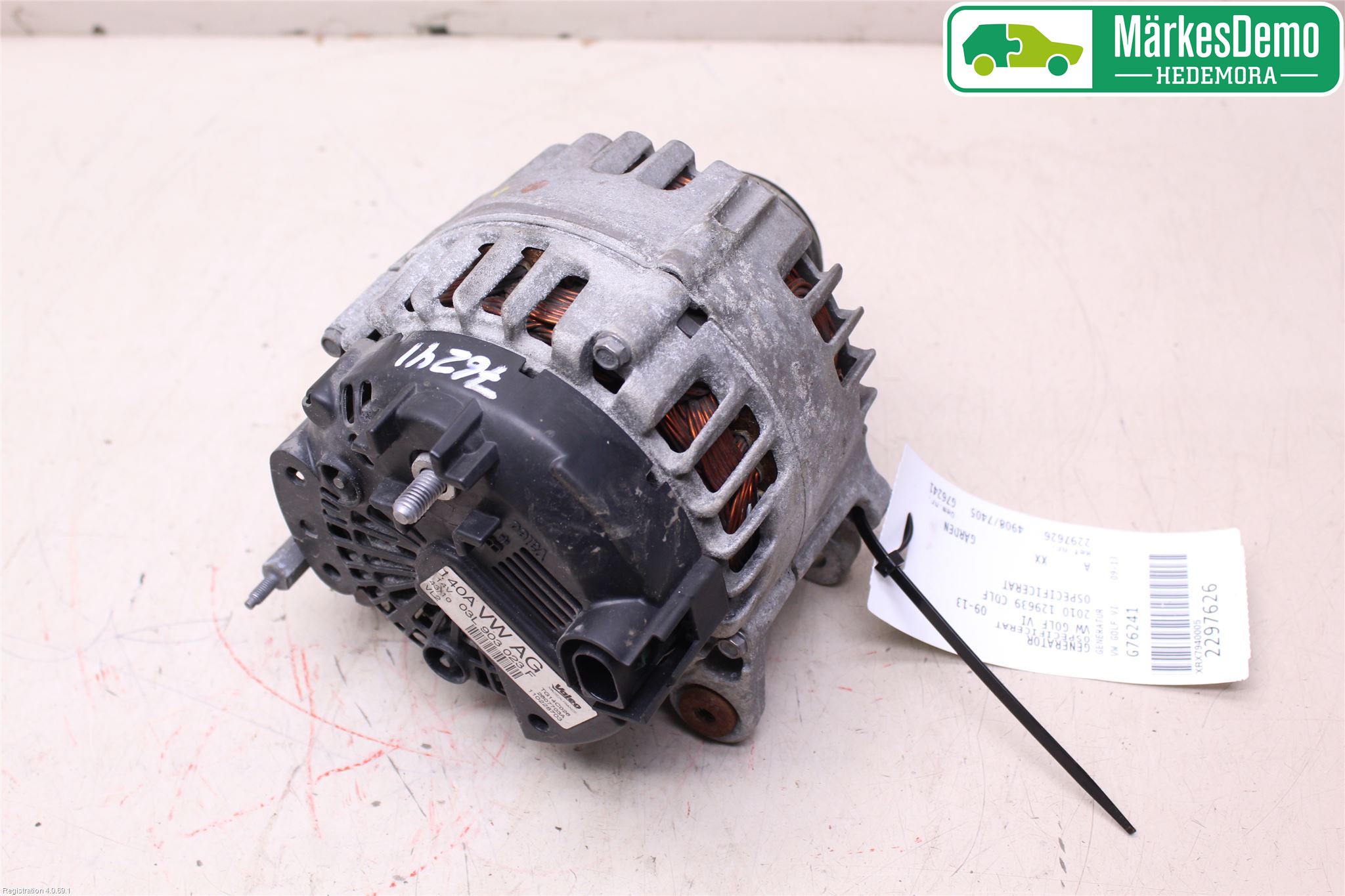 Volkswagen VW GOLF VI 09-13 Generator