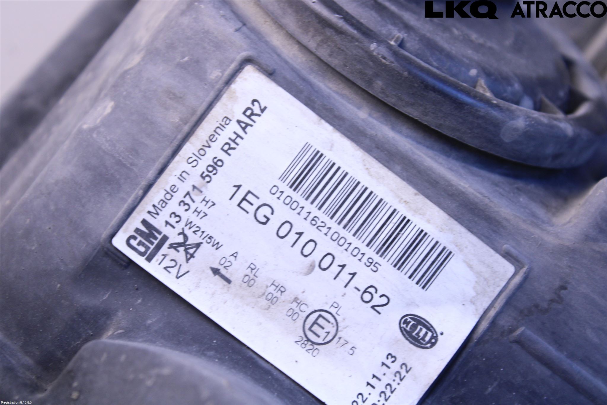 Opel ASTRA J 10-15 Strålkastare Höger