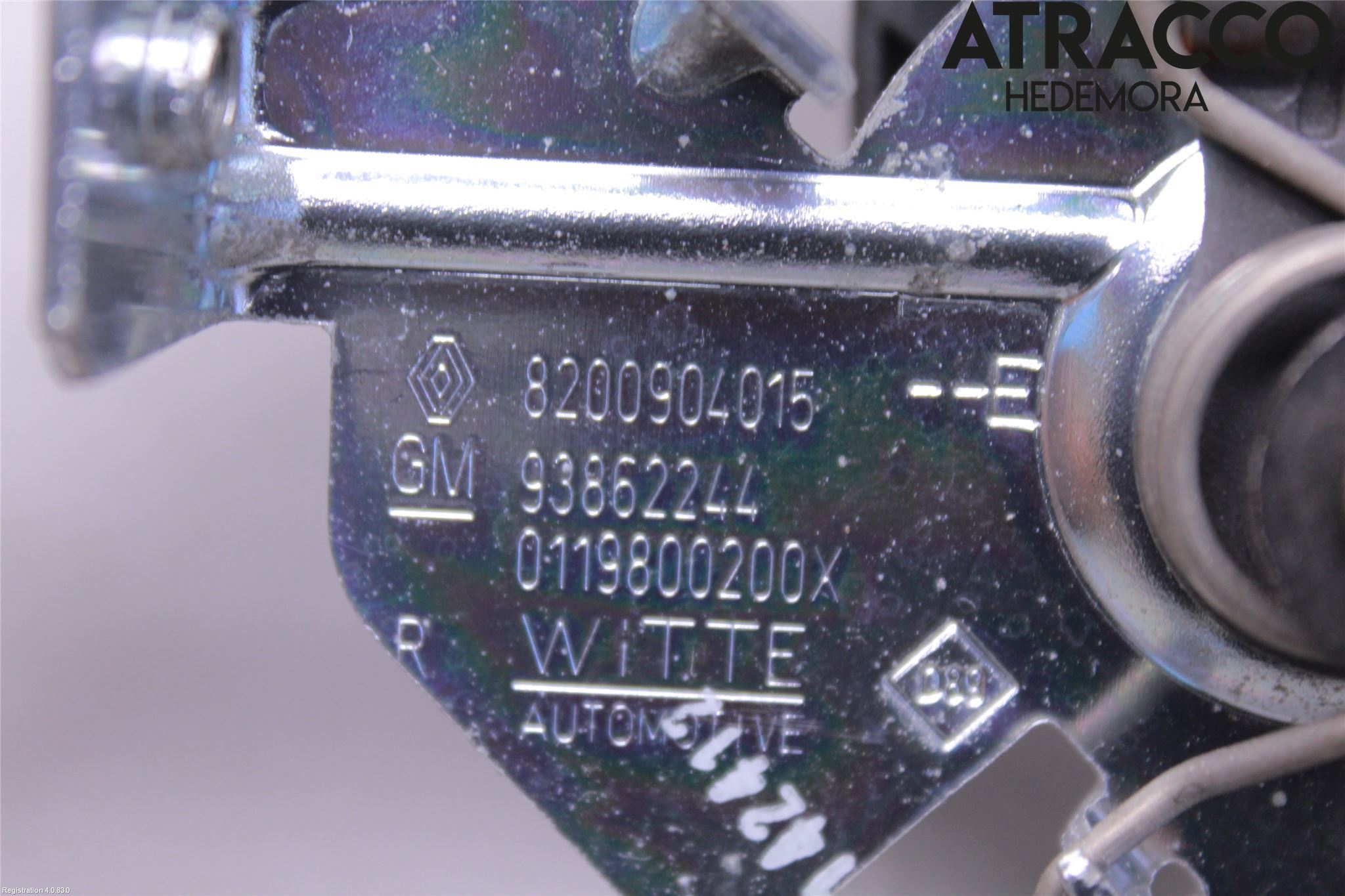 Opel VIVARO 01-14 Dörrhandtag Inre Hö