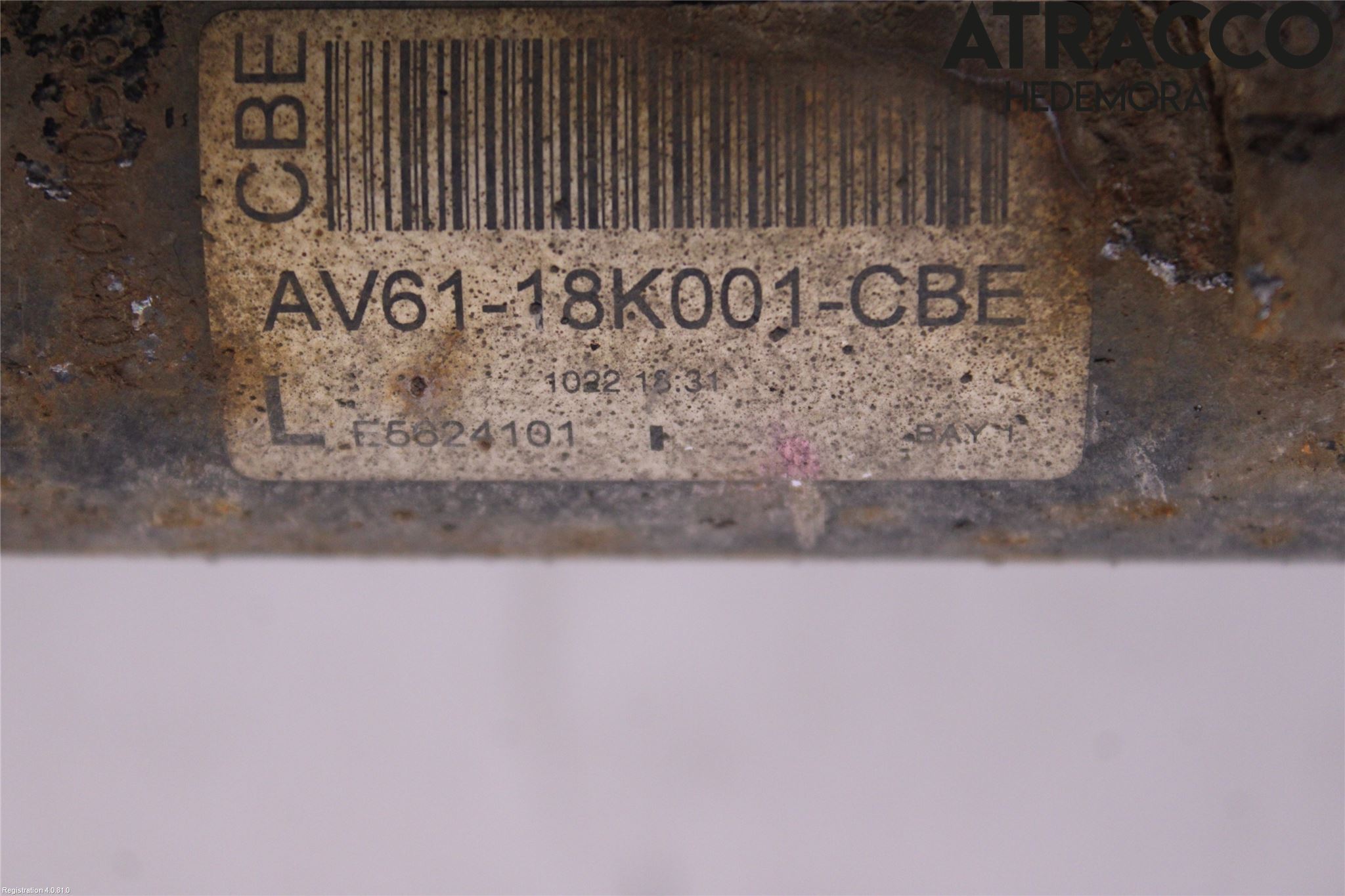 Ford GRAND C-MAX  11-14 Fjäderben Fram Vänster