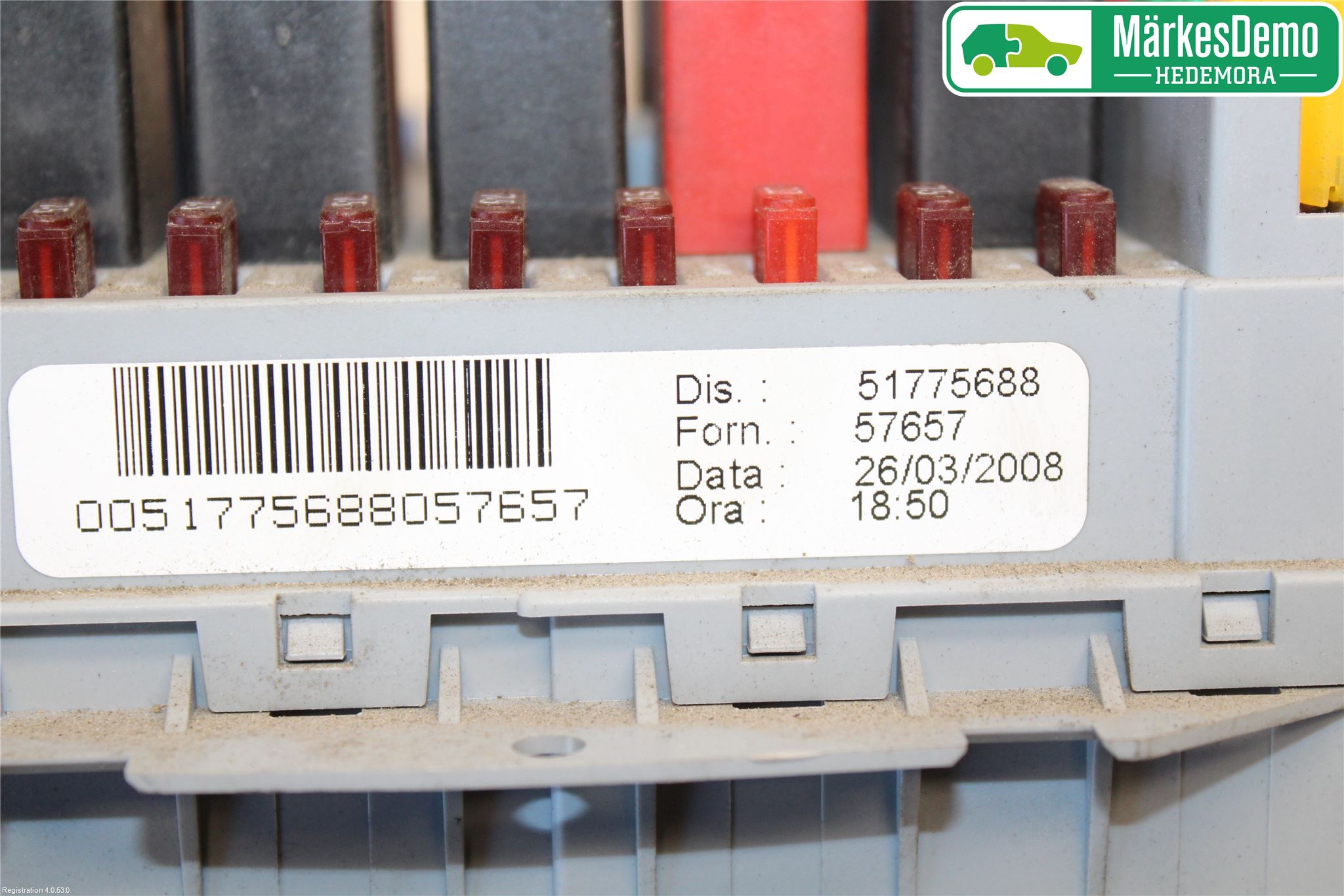 Fiat BRAVO 07-11 Säkringsdosa-Elcentral