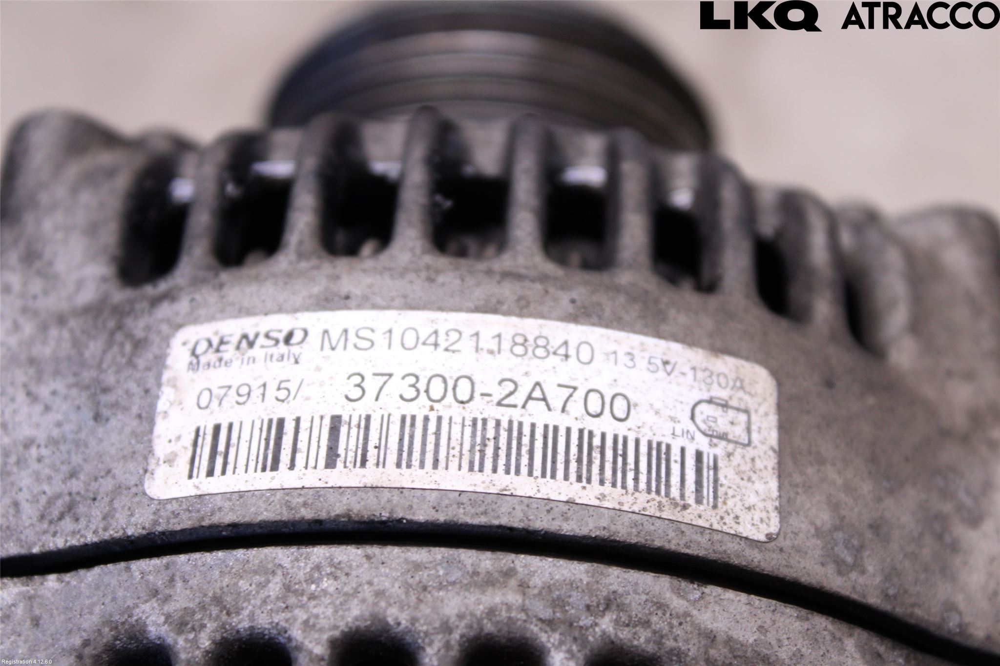 Kia SPORTAGE (SL) 11-15 Generator