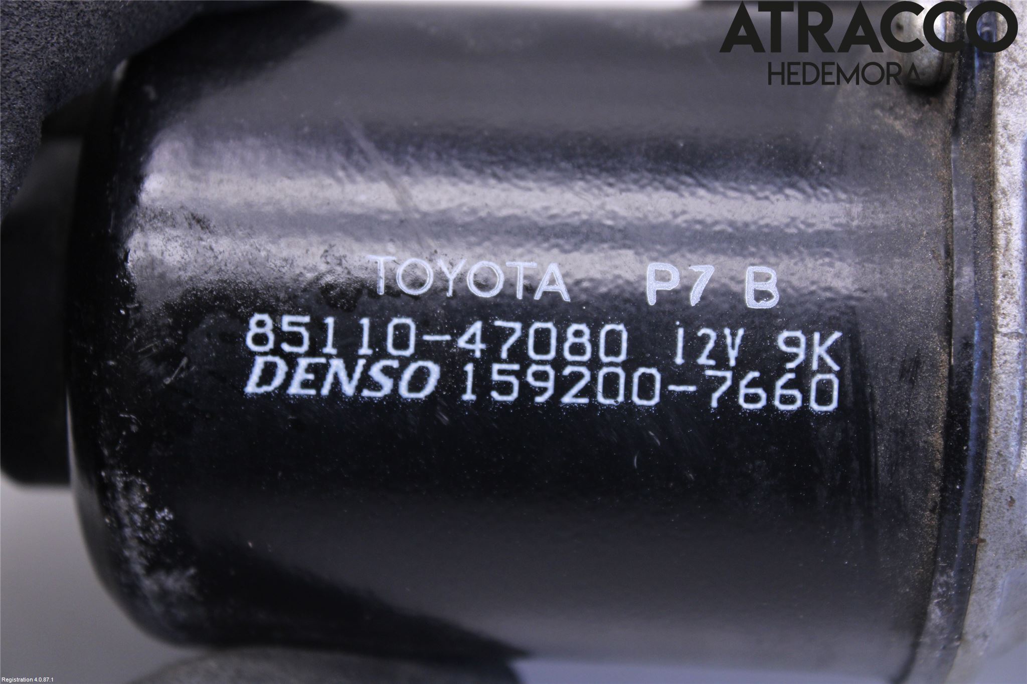 Toyota PRIUS NWH20 04-08 Torkarmotor Vindruta