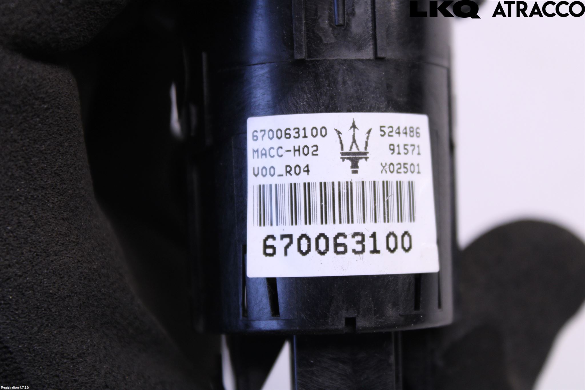 Maserati LEVANTE 16- Instrument Klocka