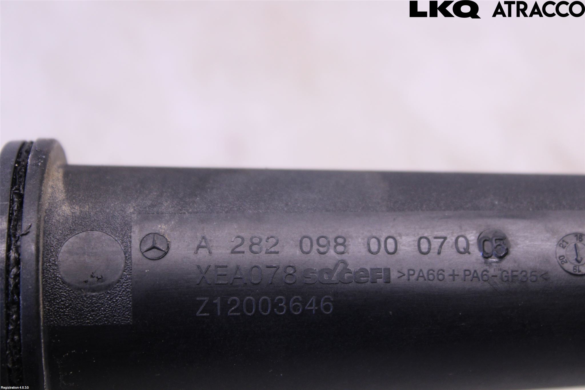 Mercedes-Benz MB B-KLASS (W247) 19- Laddluft-Intercoolerrör