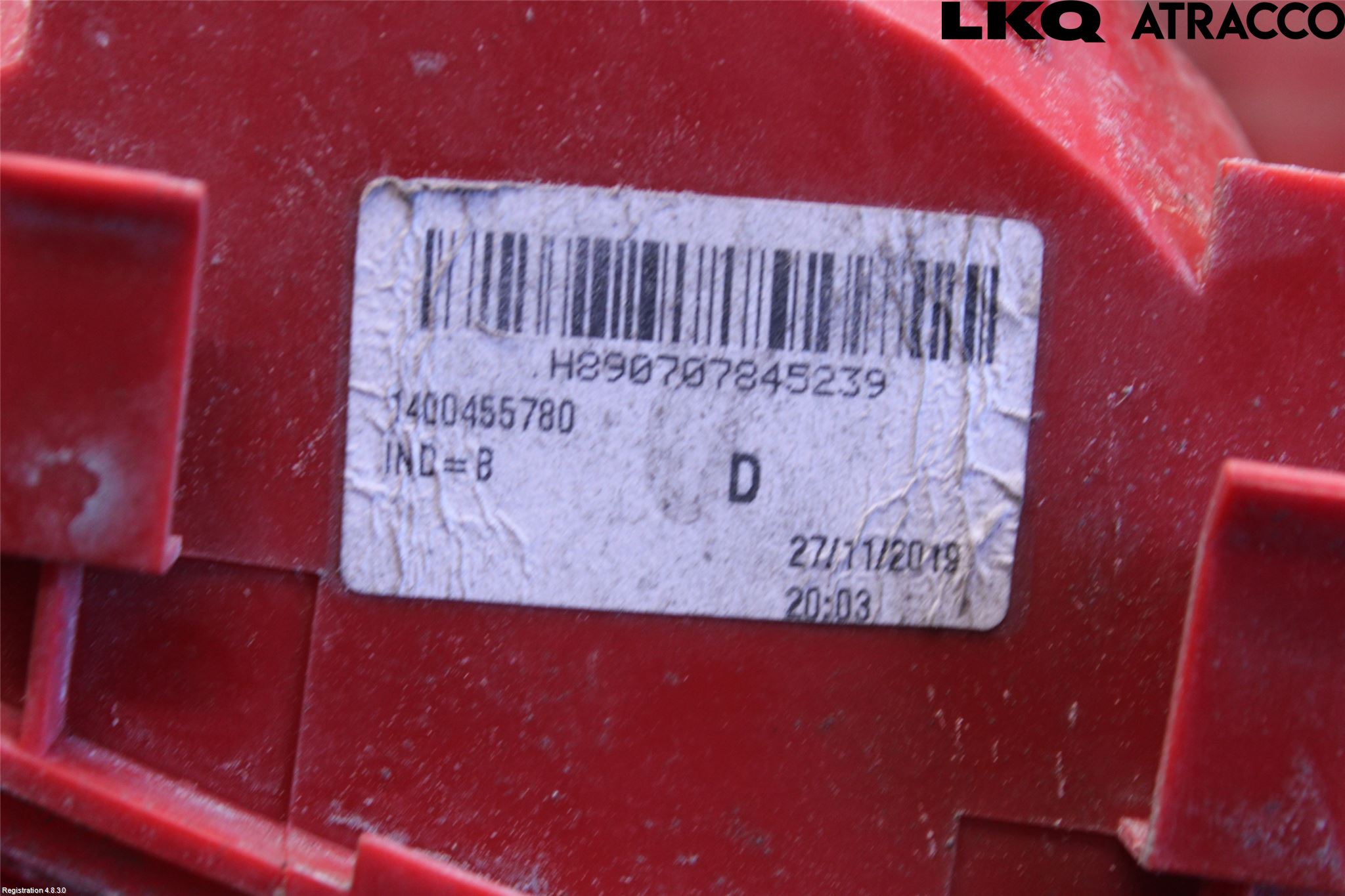 Peugeot EXPERT 07-14 Bakljus Höger