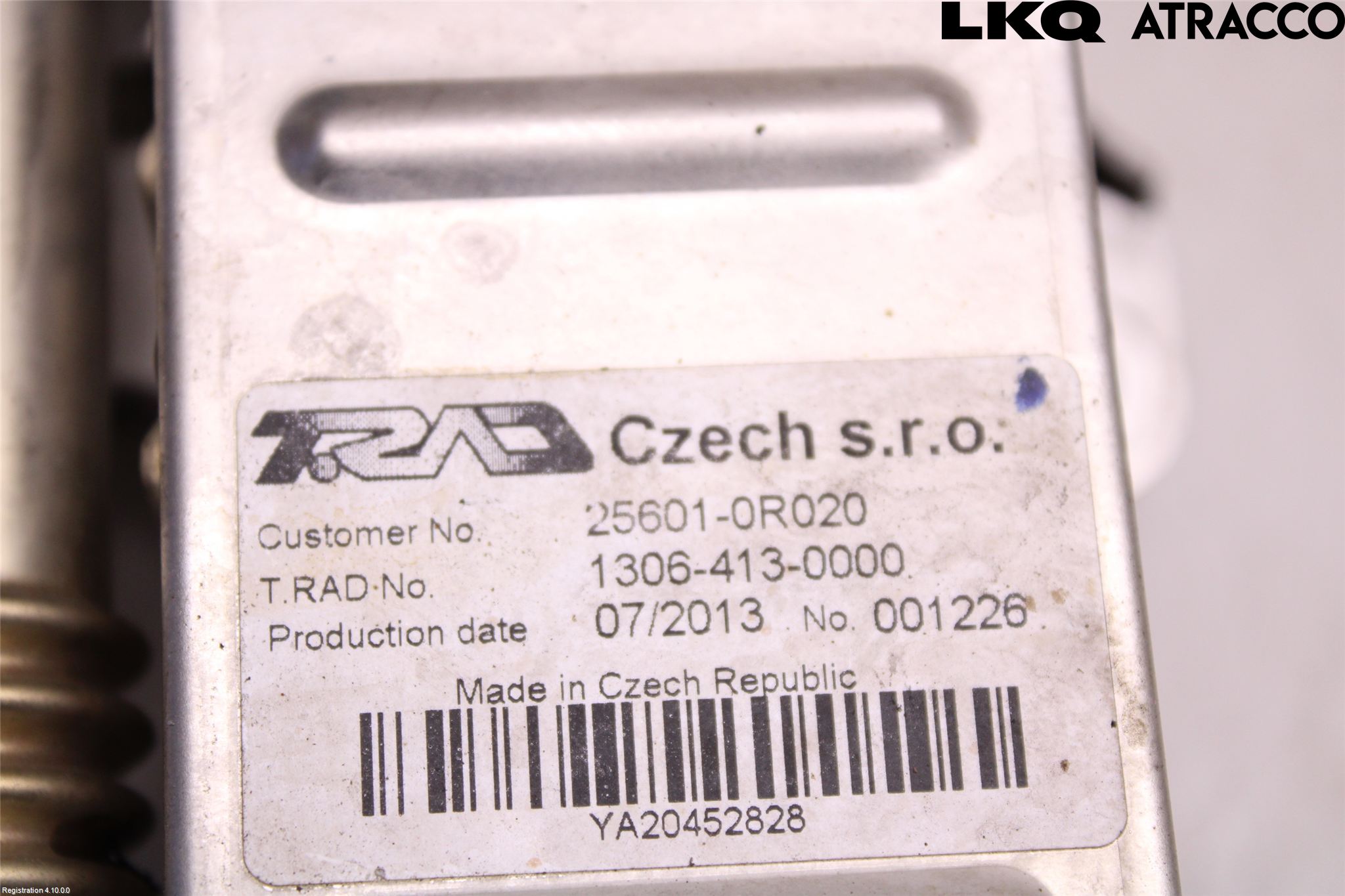 Toyota RAV4 13-18 Avgaskylare